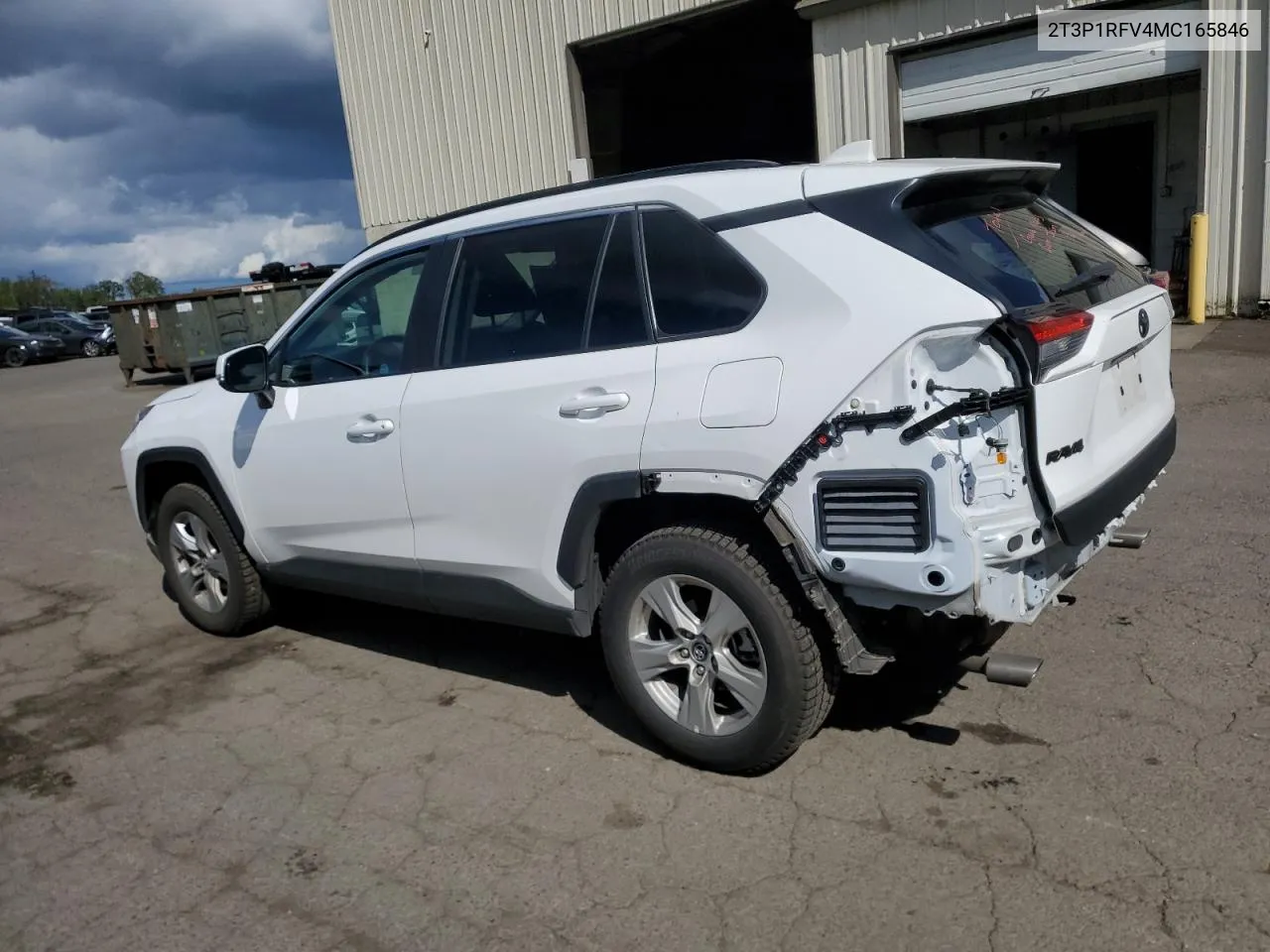 2021 Toyota Rav4 Xle VIN: 2T3P1RFV4MC165846 Lot: 52552764