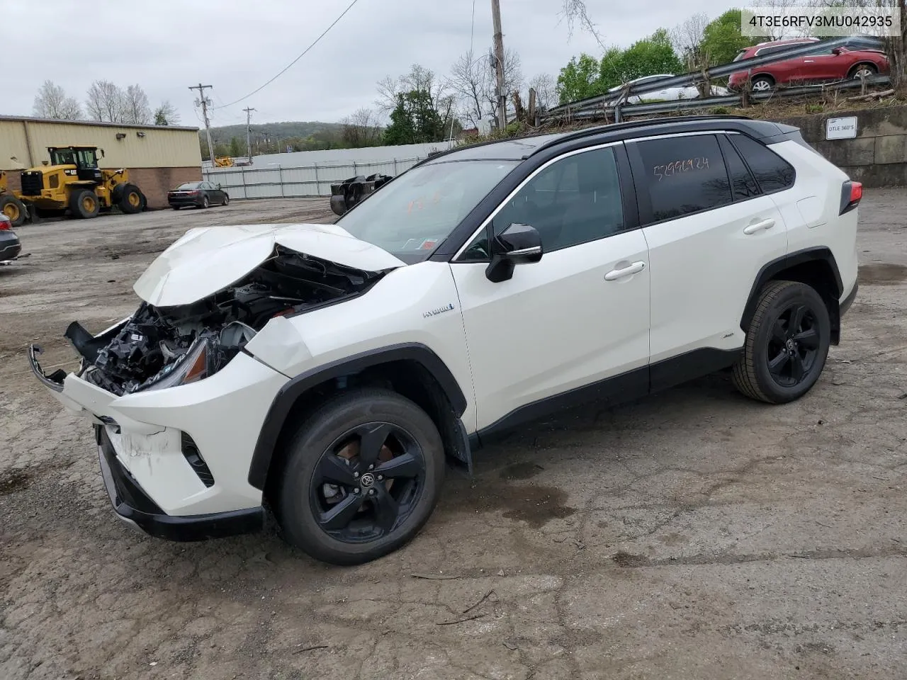 2021 Toyota Rav4 Xse VIN: 4T3E6RFV3MU042935 Lot: 52996924