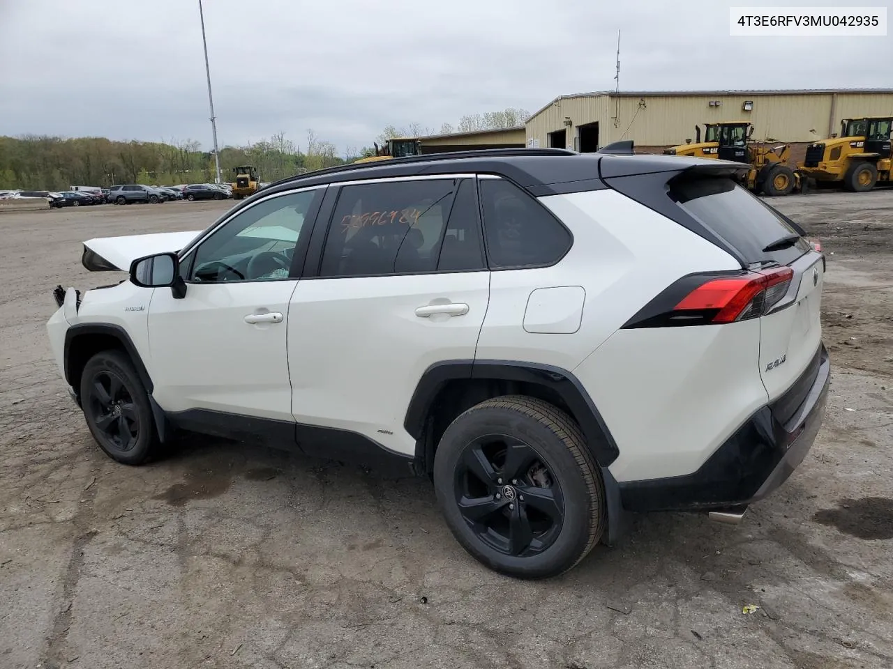 2021 Toyota Rav4 Xse VIN: 4T3E6RFV3MU042935 Lot: 52996924