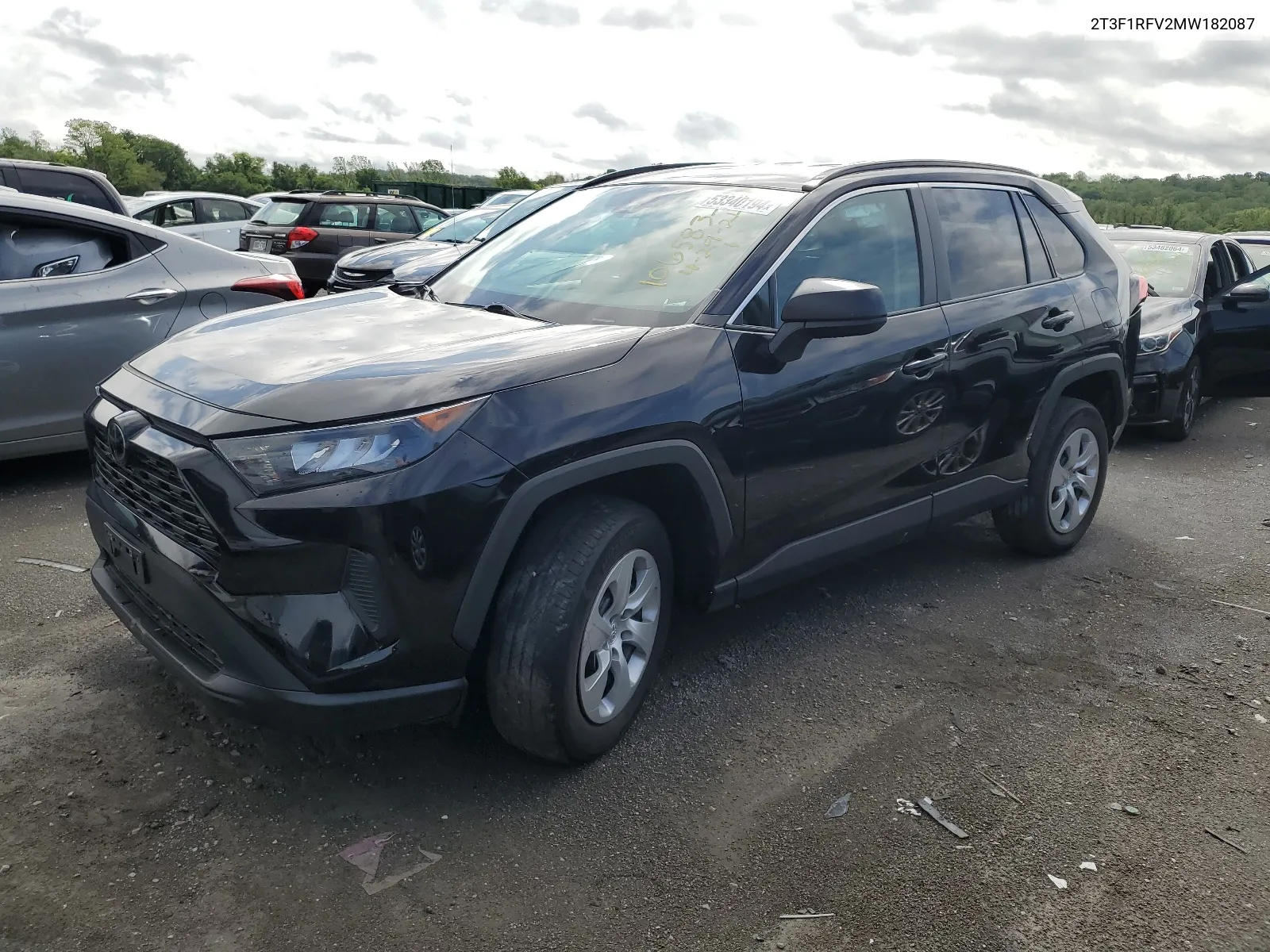 2021 Toyota Rav4 Le VIN: 2T3F1RFV2MW182087 Lot: 53340194