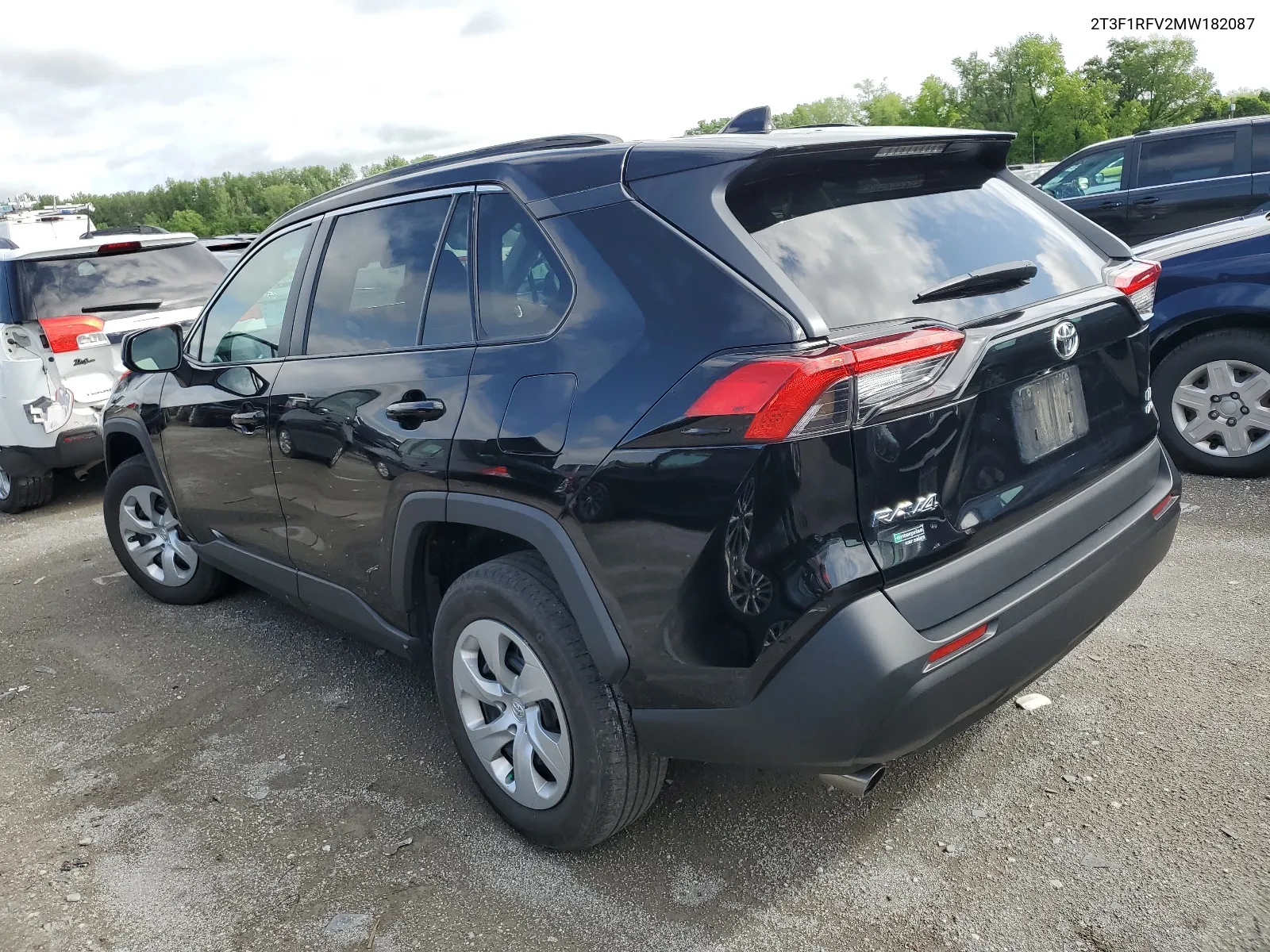 2021 Toyota Rav4 Le VIN: 2T3F1RFV2MW182087 Lot: 53340194