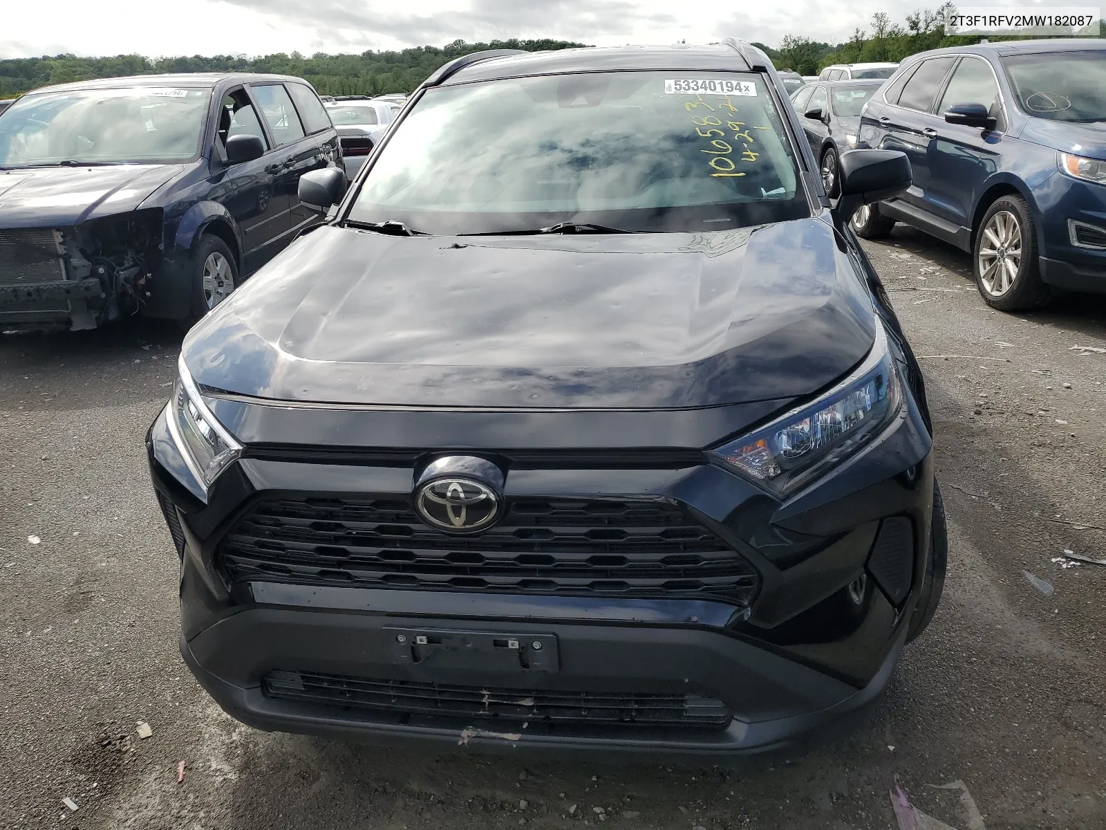 2T3F1RFV2MW182087 2021 Toyota Rav4 Le