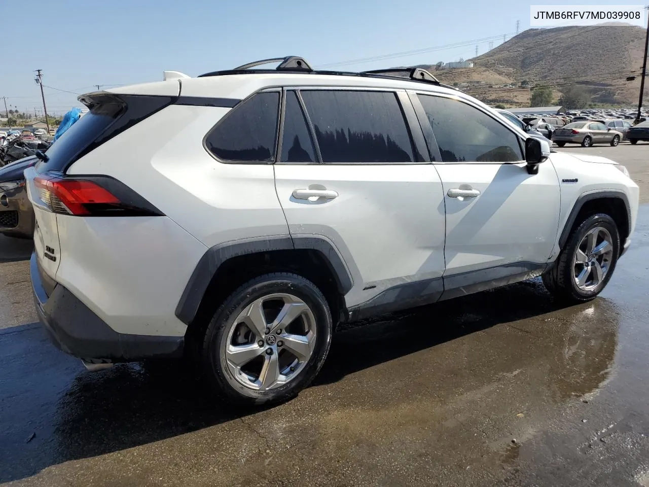 2021 Toyota Rav4 Xle Premium VIN: JTMB6RFV7MD039908 Lot: 53638314