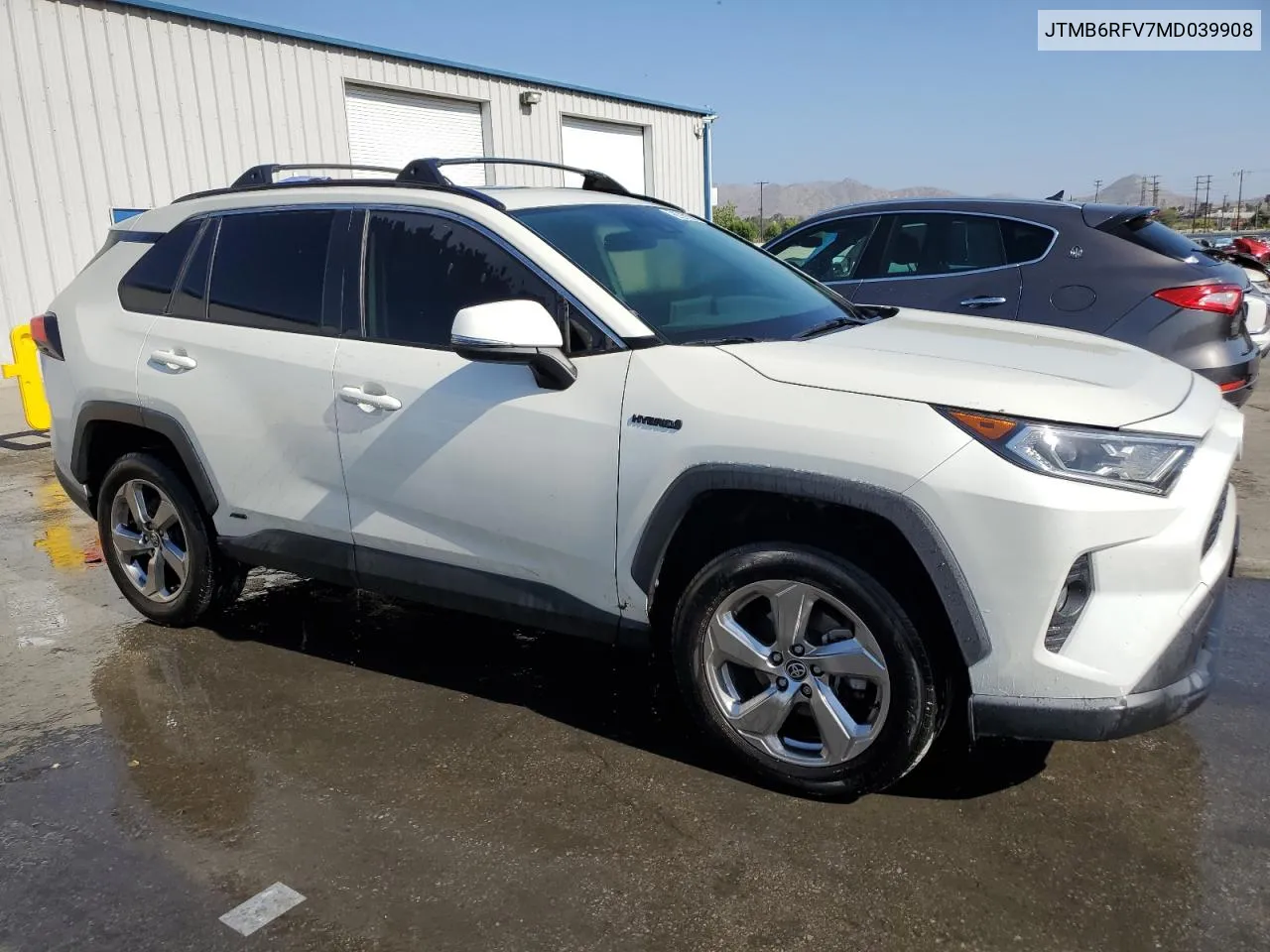 2021 Toyota Rav4 Xle Premium VIN: JTMB6RFV7MD039908 Lot: 53638314