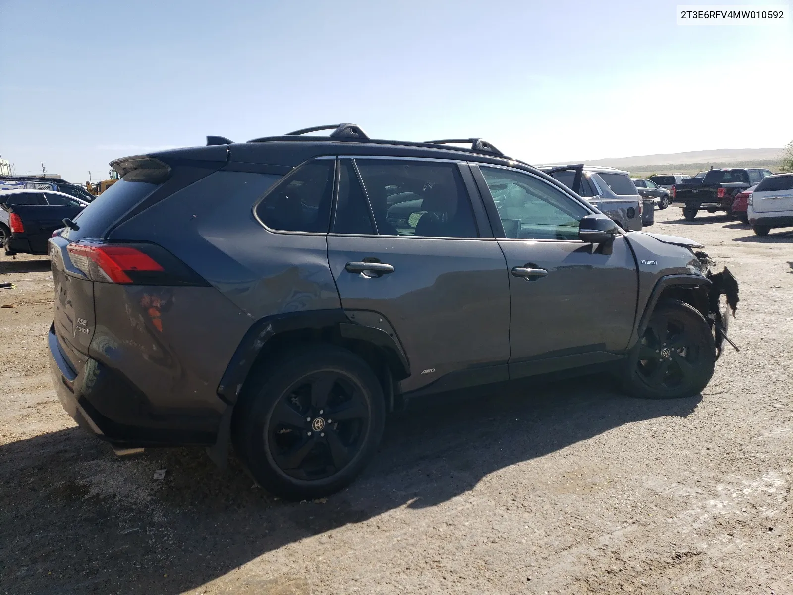 2021 Toyota Rav4 Xse VIN: 2T3E6RFV4MW010592 Lot: 53768984