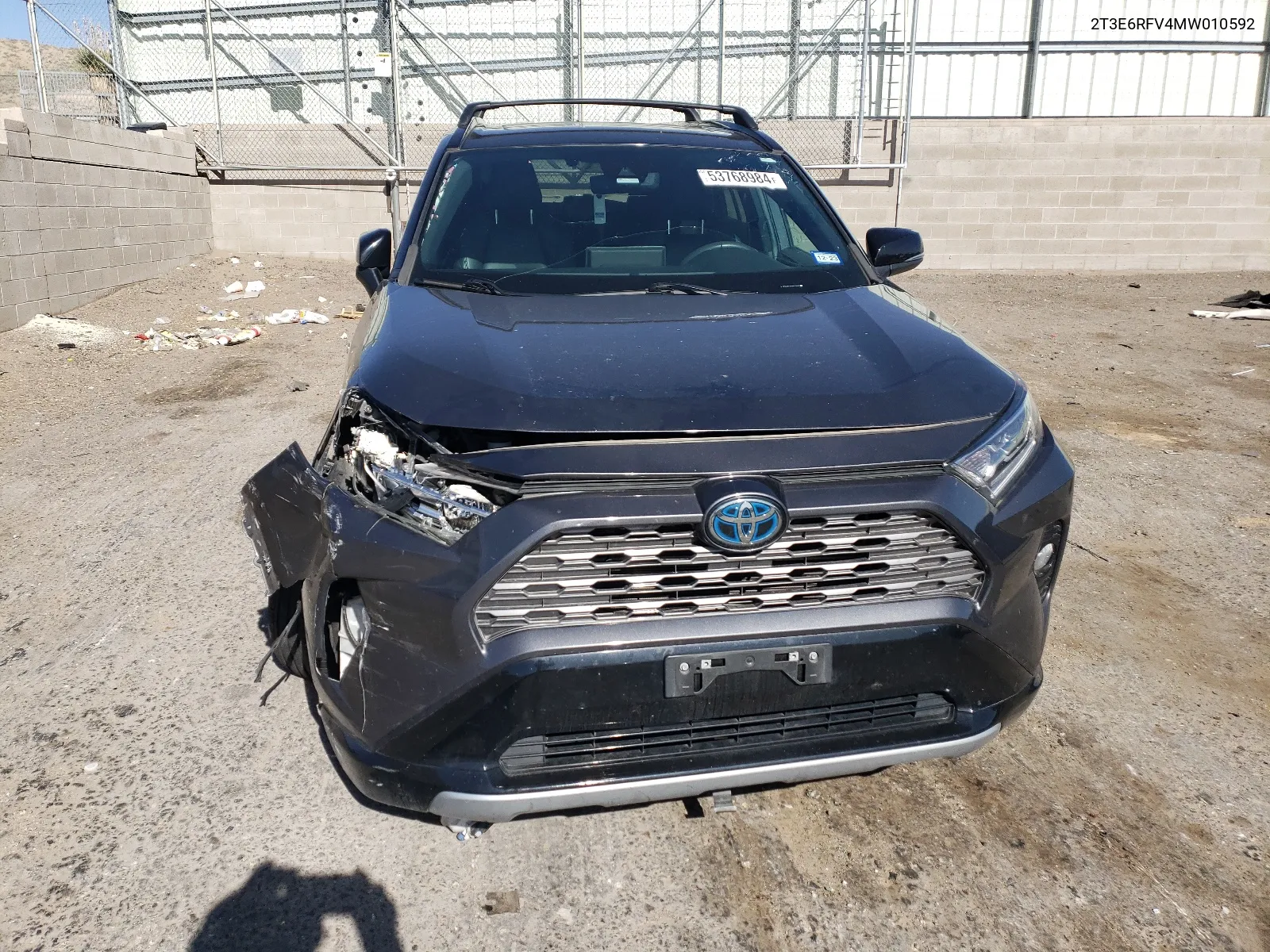 2021 Toyota Rav4 Xse VIN: 2T3E6RFV4MW010592 Lot: 53768984