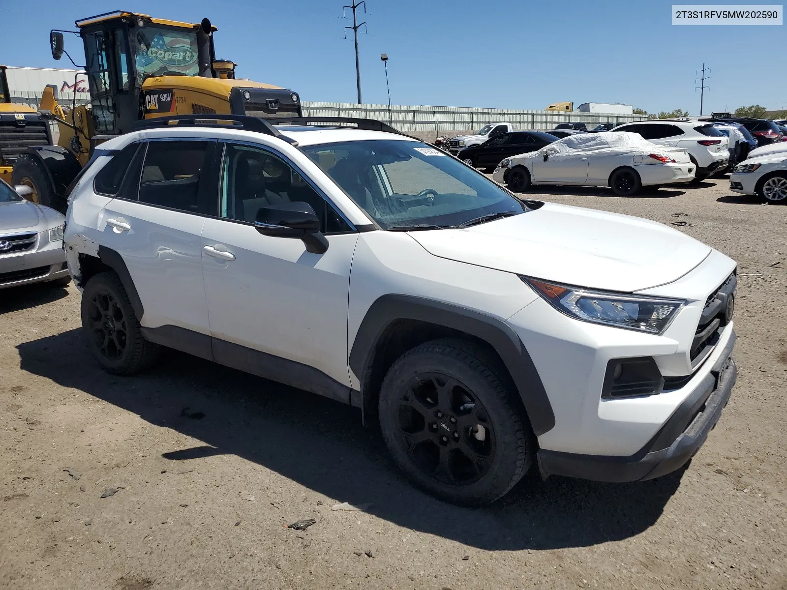 2021 Toyota Rav4 Trd Off Road VIN: 2T3S1RFV5MW202590 Lot: 54394804