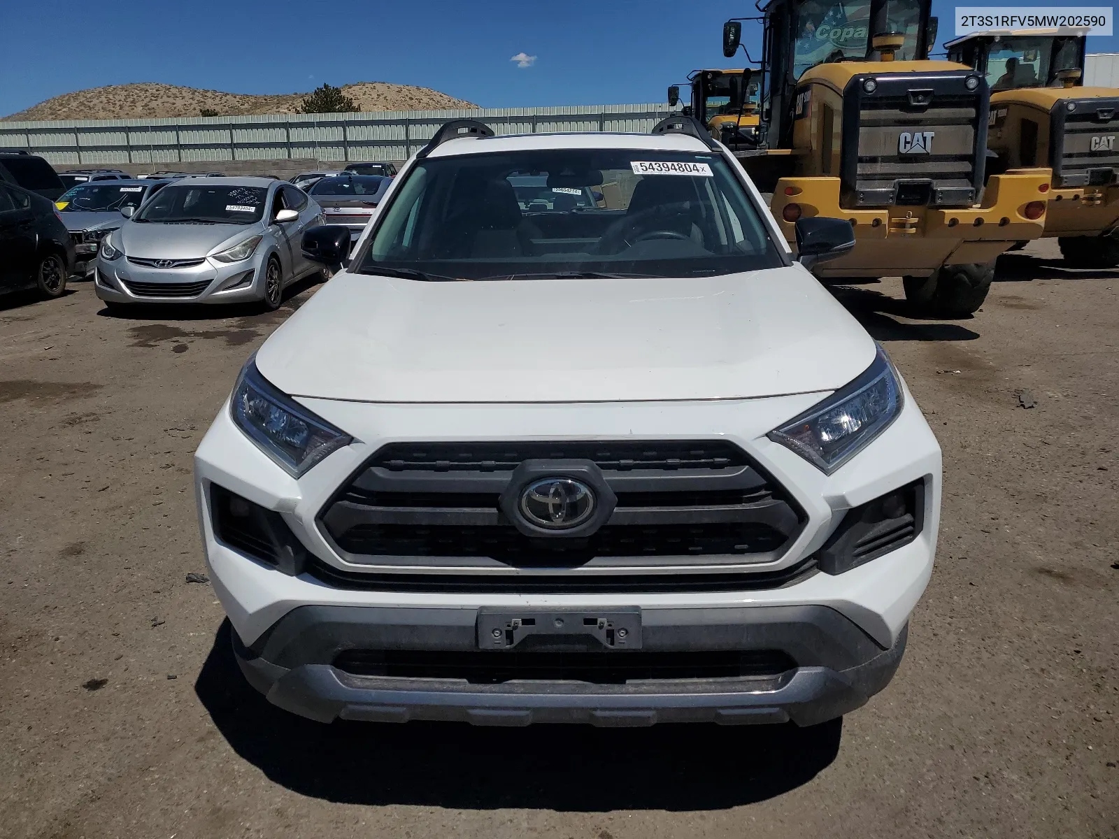 2021 Toyota Rav4 Trd Off Road VIN: 2T3S1RFV5MW202590 Lot: 54394804