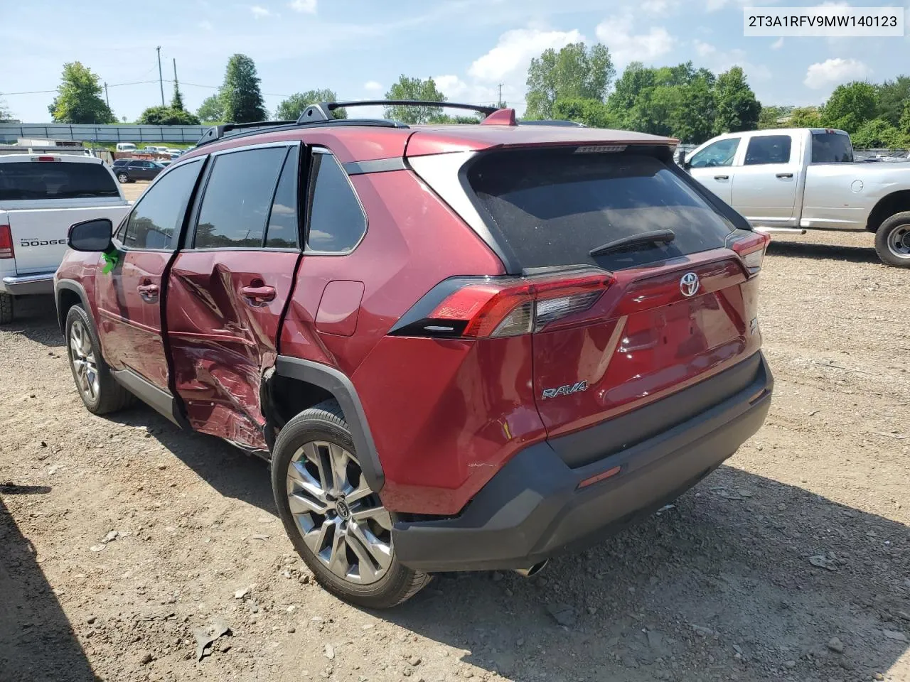 2T3A1RFV9MW140123 2021 Toyota Rav4 Xle Premium