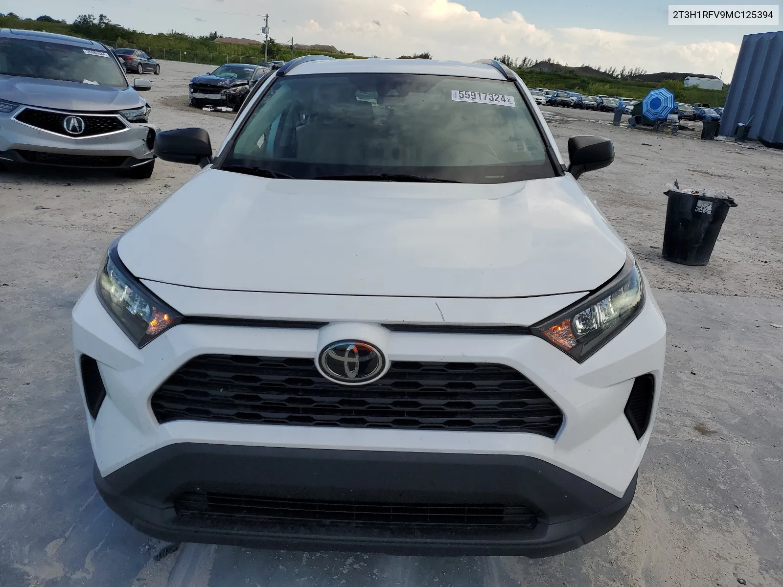 2T3H1RFV9MC125394 2021 Toyota Rav4 Le