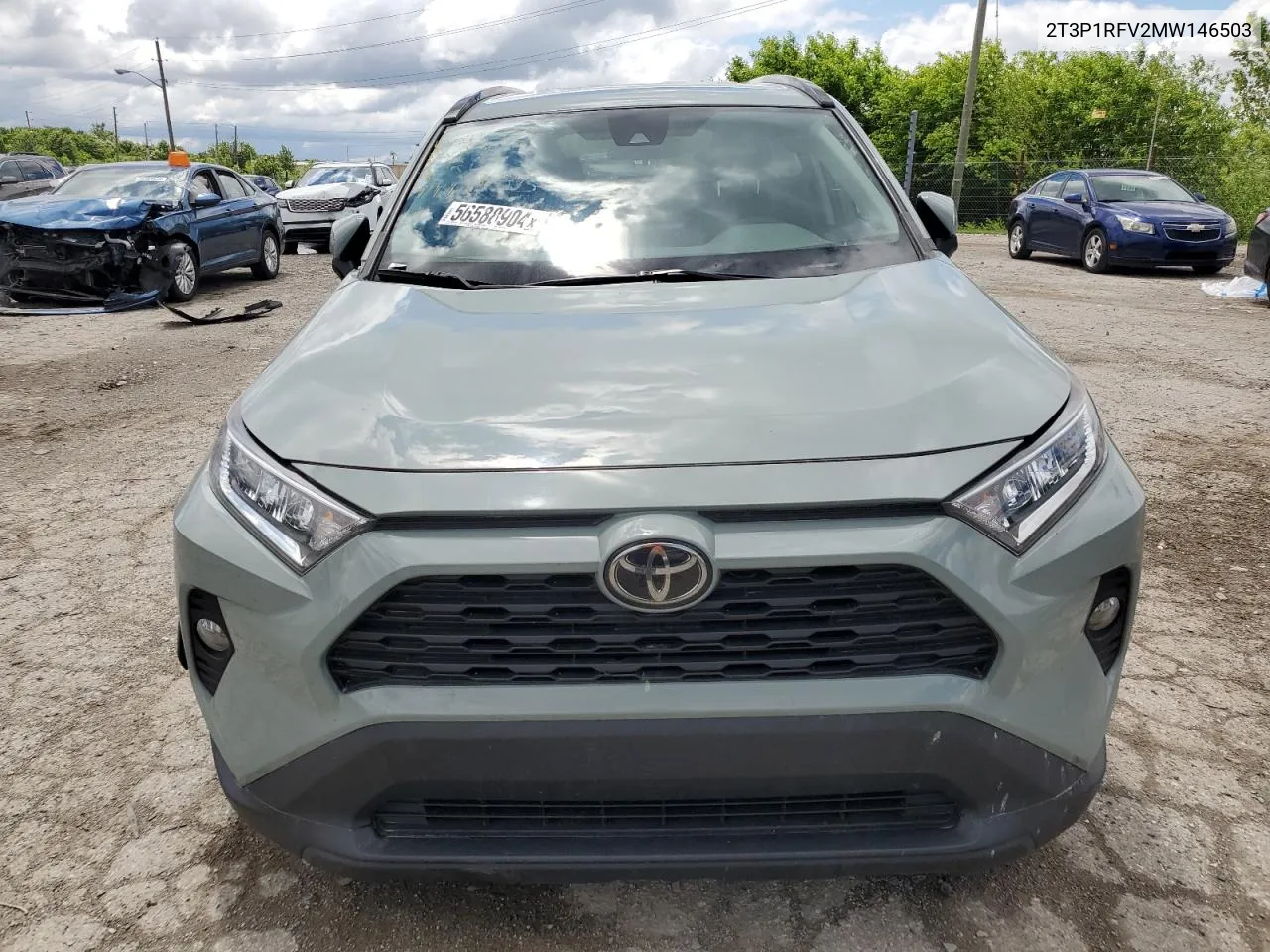 2021 Toyota Rav4 Xle VIN: 2T3P1RFV2MW146503 Lot: 56588904