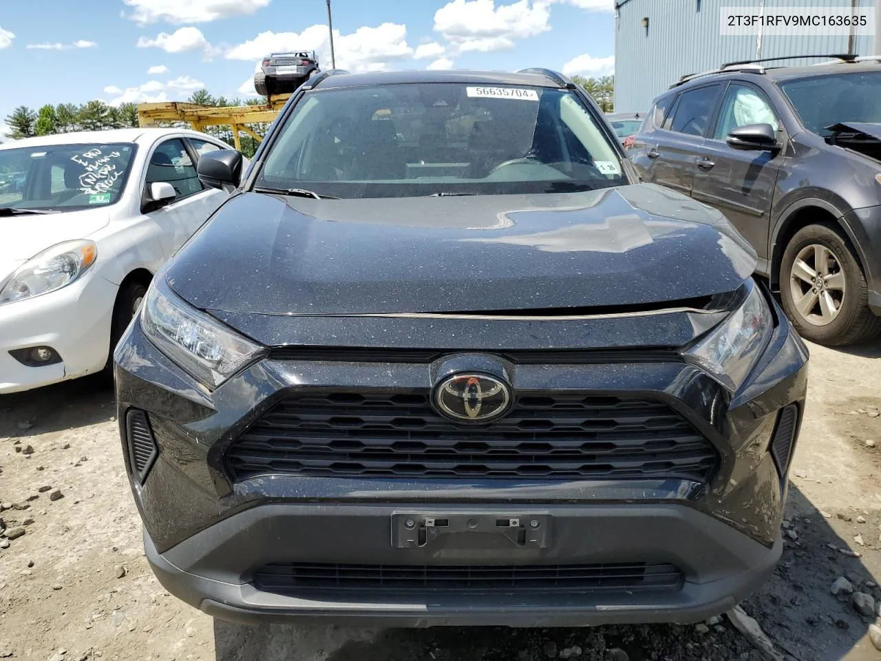 2T3F1RFV9MC163635 2021 Toyota Rav4 Le