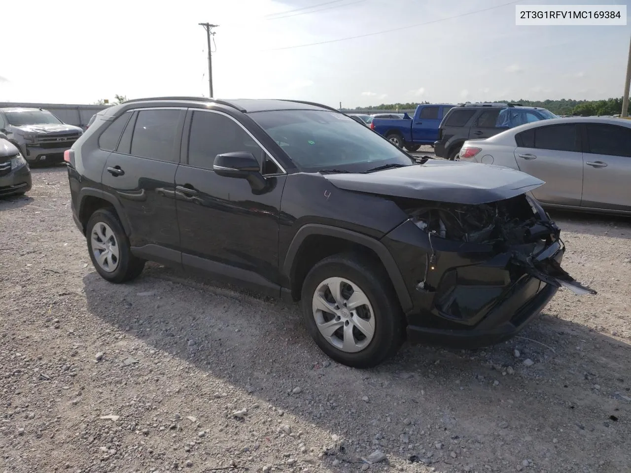 2T3G1RFV1MC169384 2021 Toyota Rav4 Le