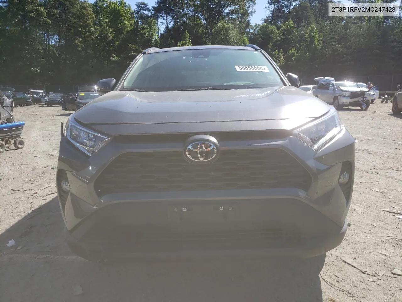 2T3P1RFV2MC247428 2021 Toyota Rav4 Xle