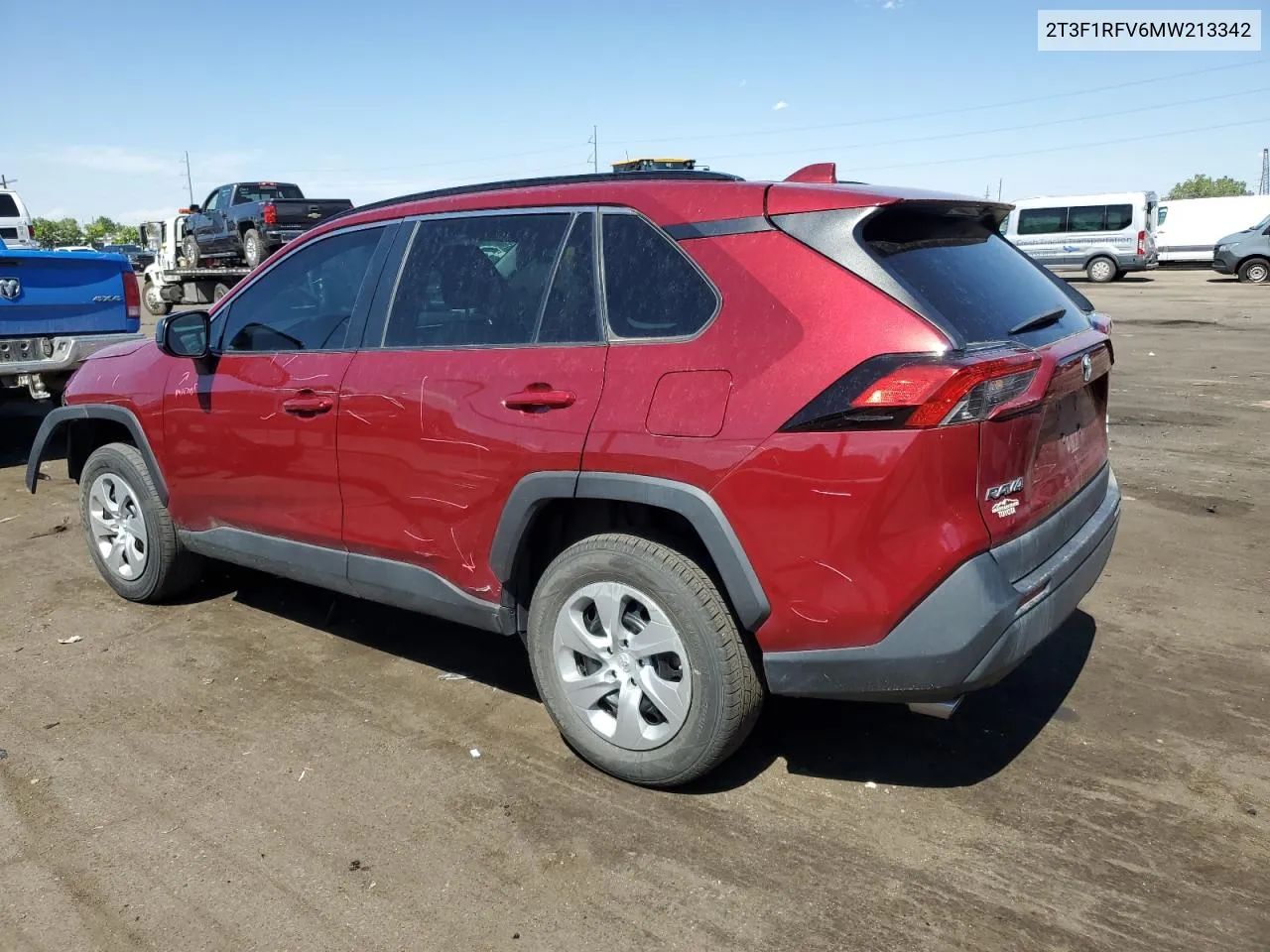 2T3F1RFV6MW213342 2021 Toyota Rav4 Le