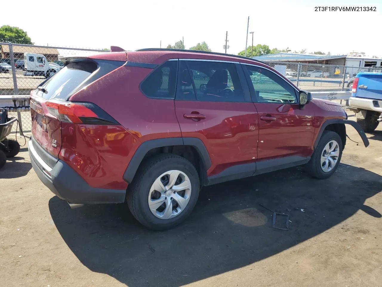 2021 Toyota Rav4 Le VIN: 2T3F1RFV6MW213342 Lot: 58066094