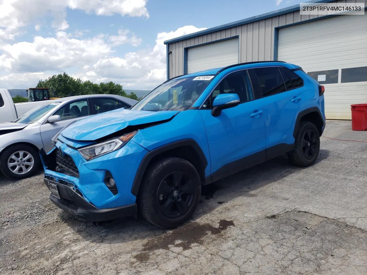 2T3P1RFV4MC146133 2021 Toyota Rav4 Xle