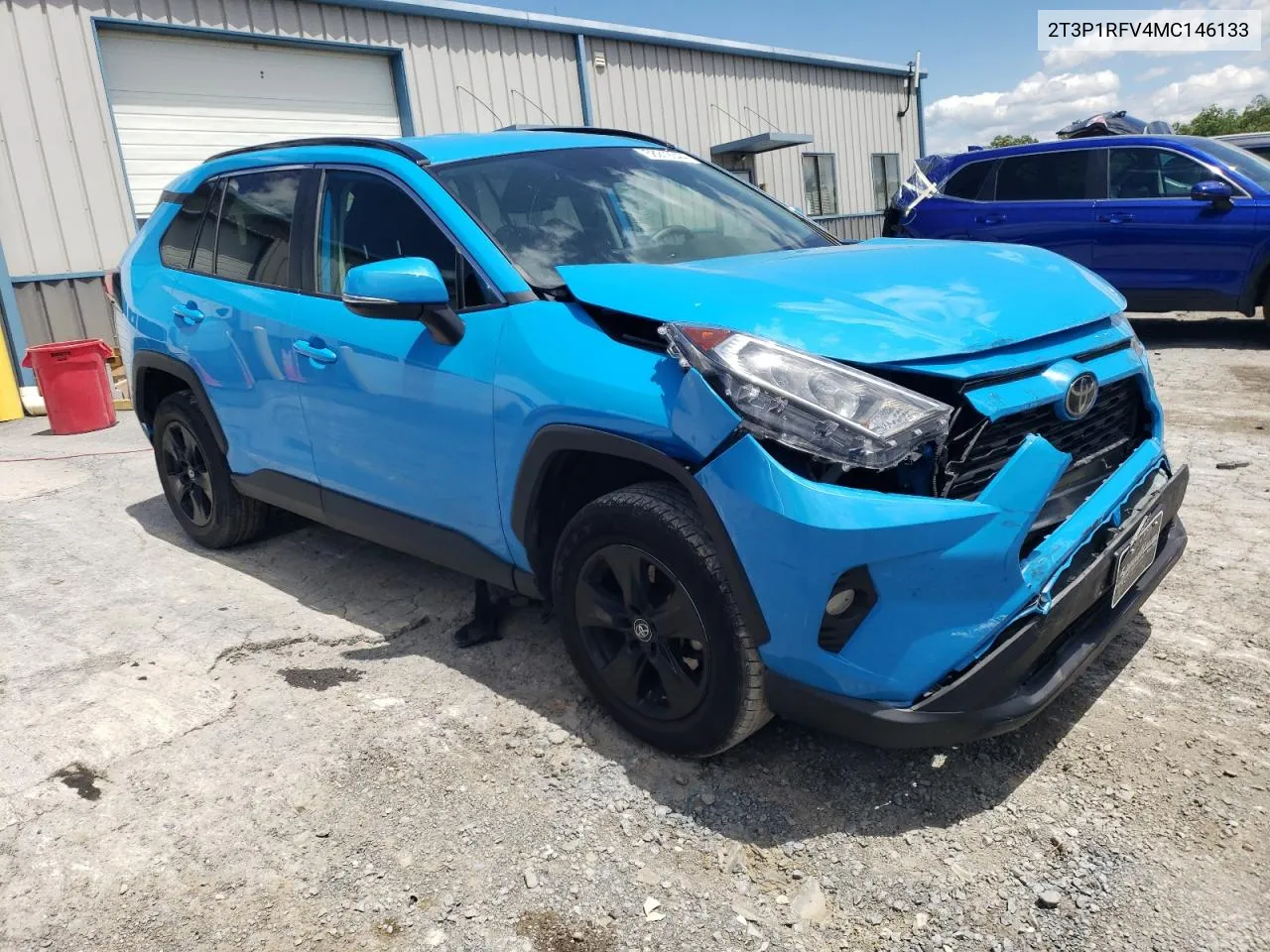 2T3P1RFV4MC146133 2021 Toyota Rav4 Xle