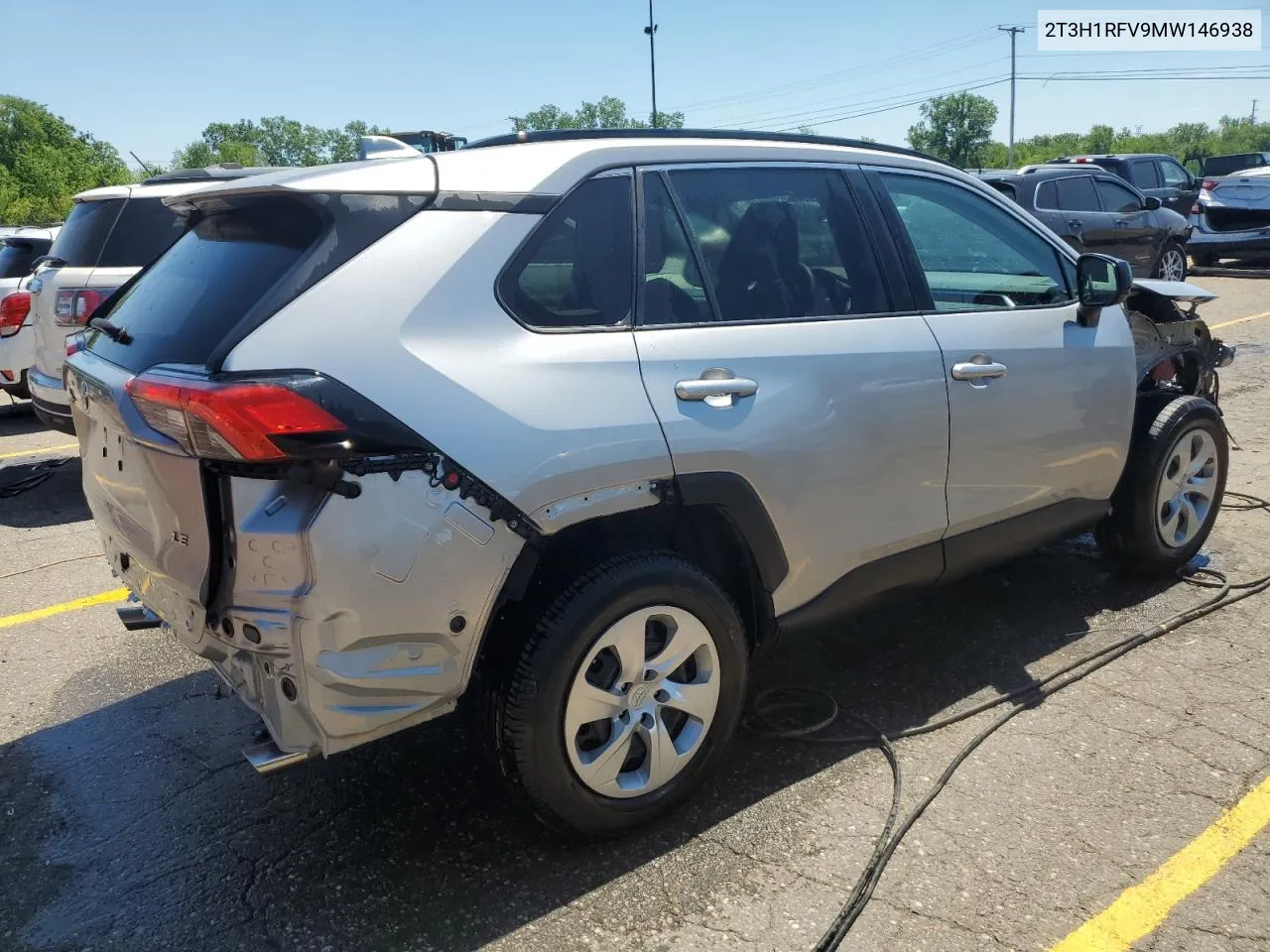 2021 Toyota Rav4 Le VIN: 2T3H1RFV9MW146938 Lot: 58682764