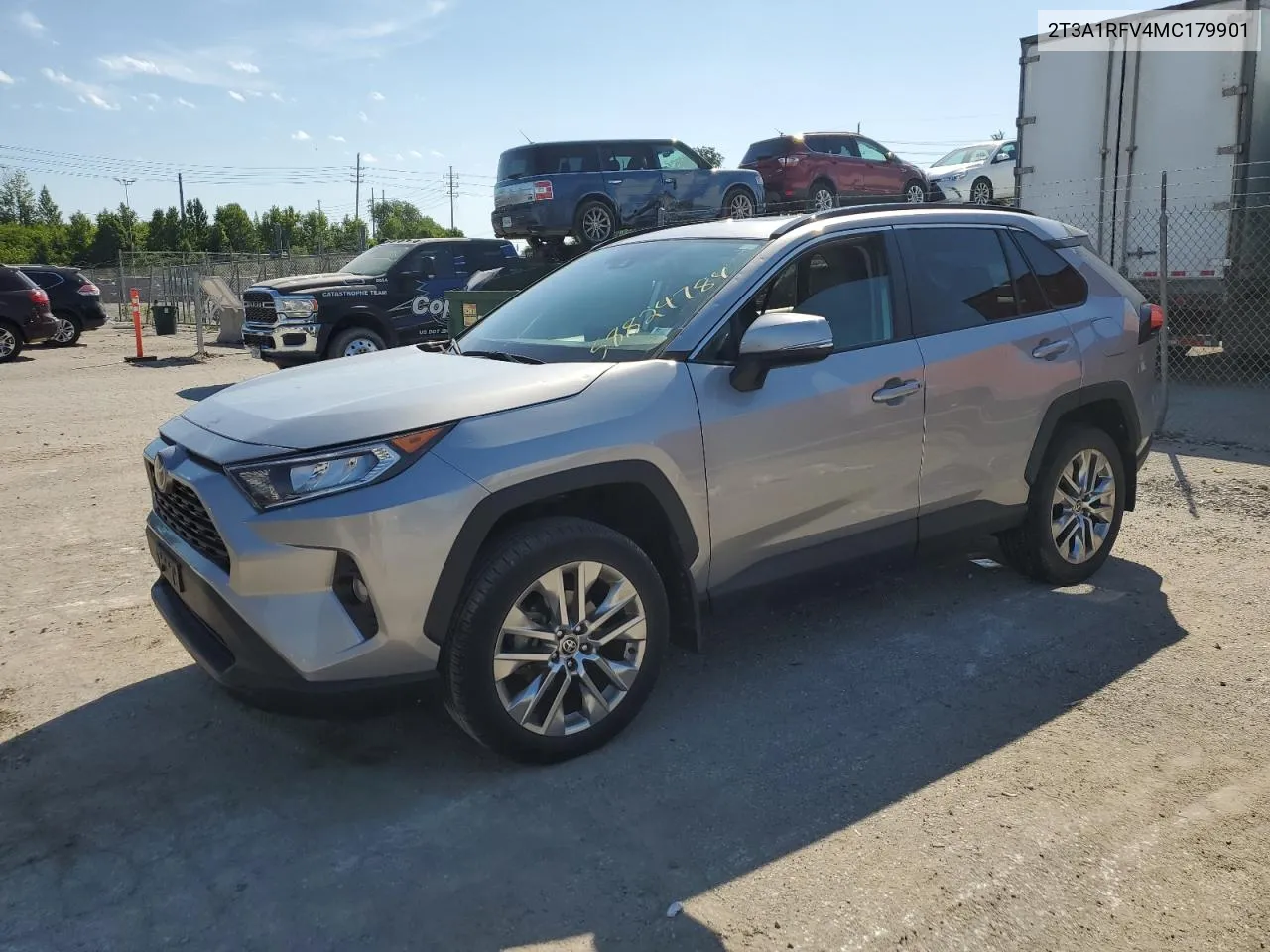 2021 Toyota Rav4 Xle Premium VIN: 2T3A1RFV4MC179901 Lot: 58824784