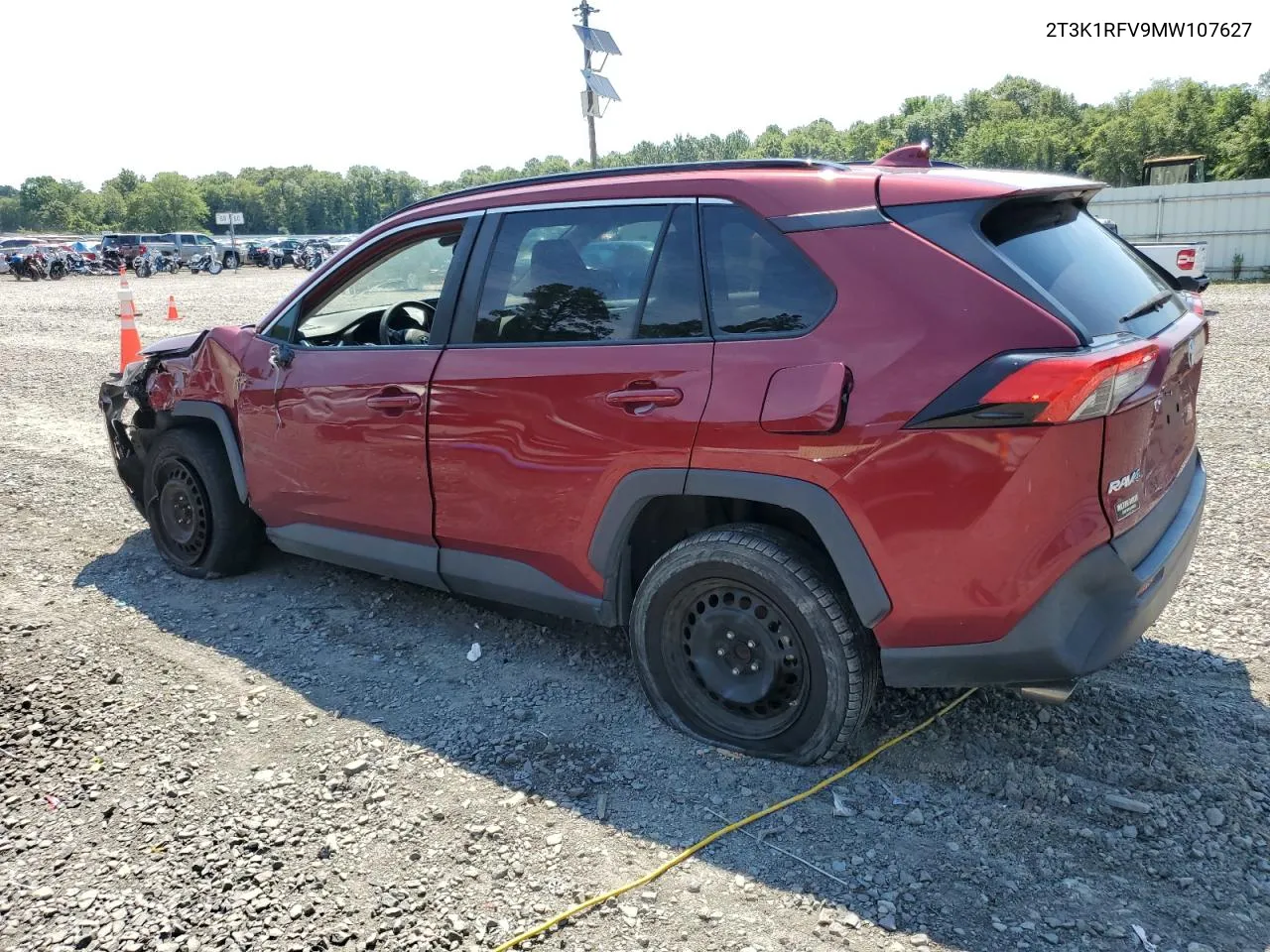 2021 Toyota Rav4 Le VIN: 2T3K1RFV9MW107627 Lot: 58872424