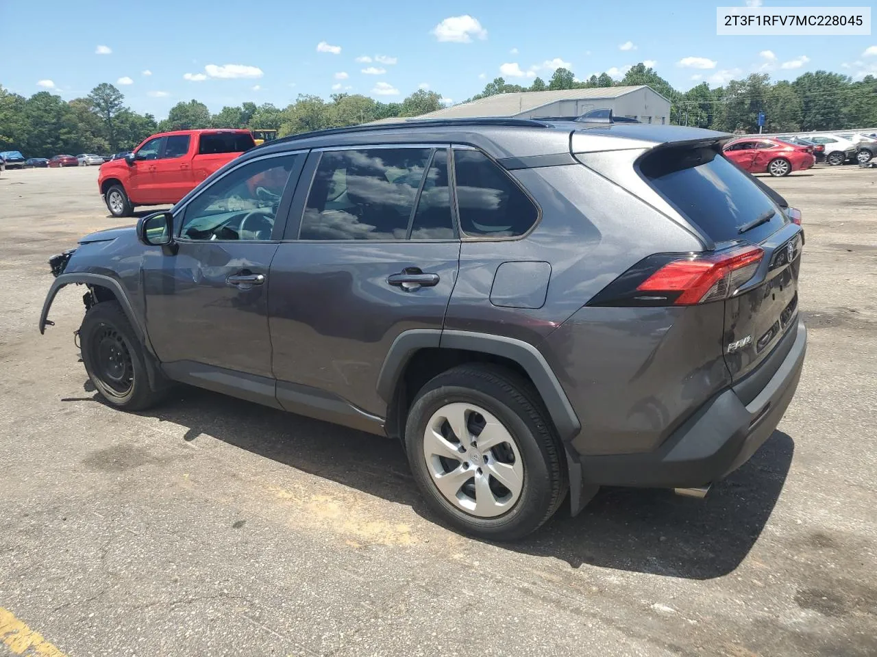 2T3F1RFV7MC228045 2021 Toyota Rav4 Le