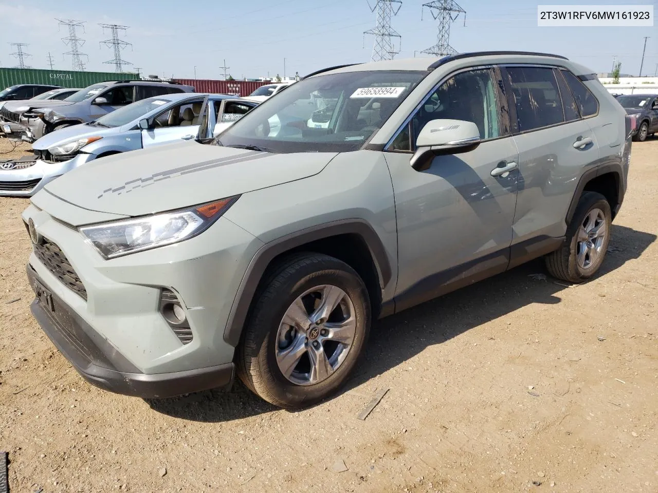 2021 Toyota Rav4 Xle VIN: 2T3W1RFV6MW161923 Lot: 59658994