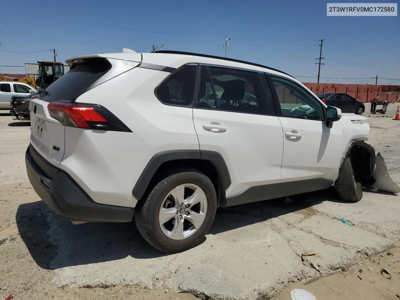 2T3W1RFV0MC172580 2021 Toyota Rav4 Xle