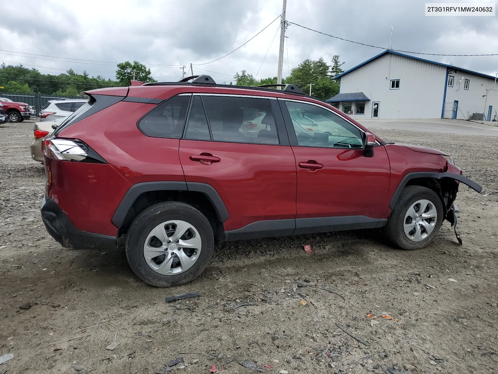 2021 Toyota Rav4 Le VIN: 2T3G1RFV1MW240632 Lot: 59905434