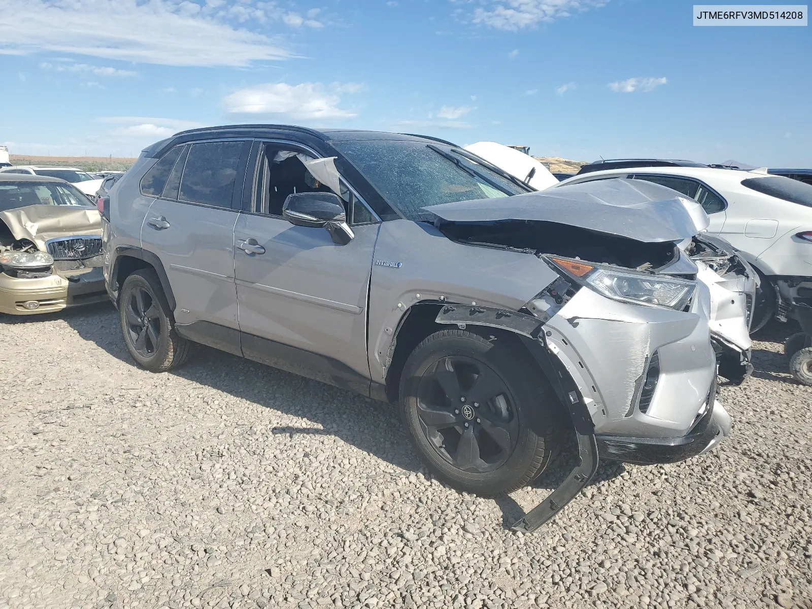 2021 Toyota Rav4 Xse VIN: JTME6RFV3MD514208 Lot: 60321554