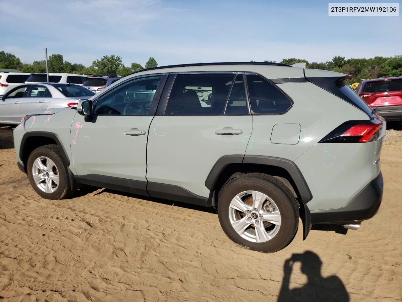 2021 Toyota Rav4 Xle VIN: 2T3P1RFV2MW192106 Lot: 60515514