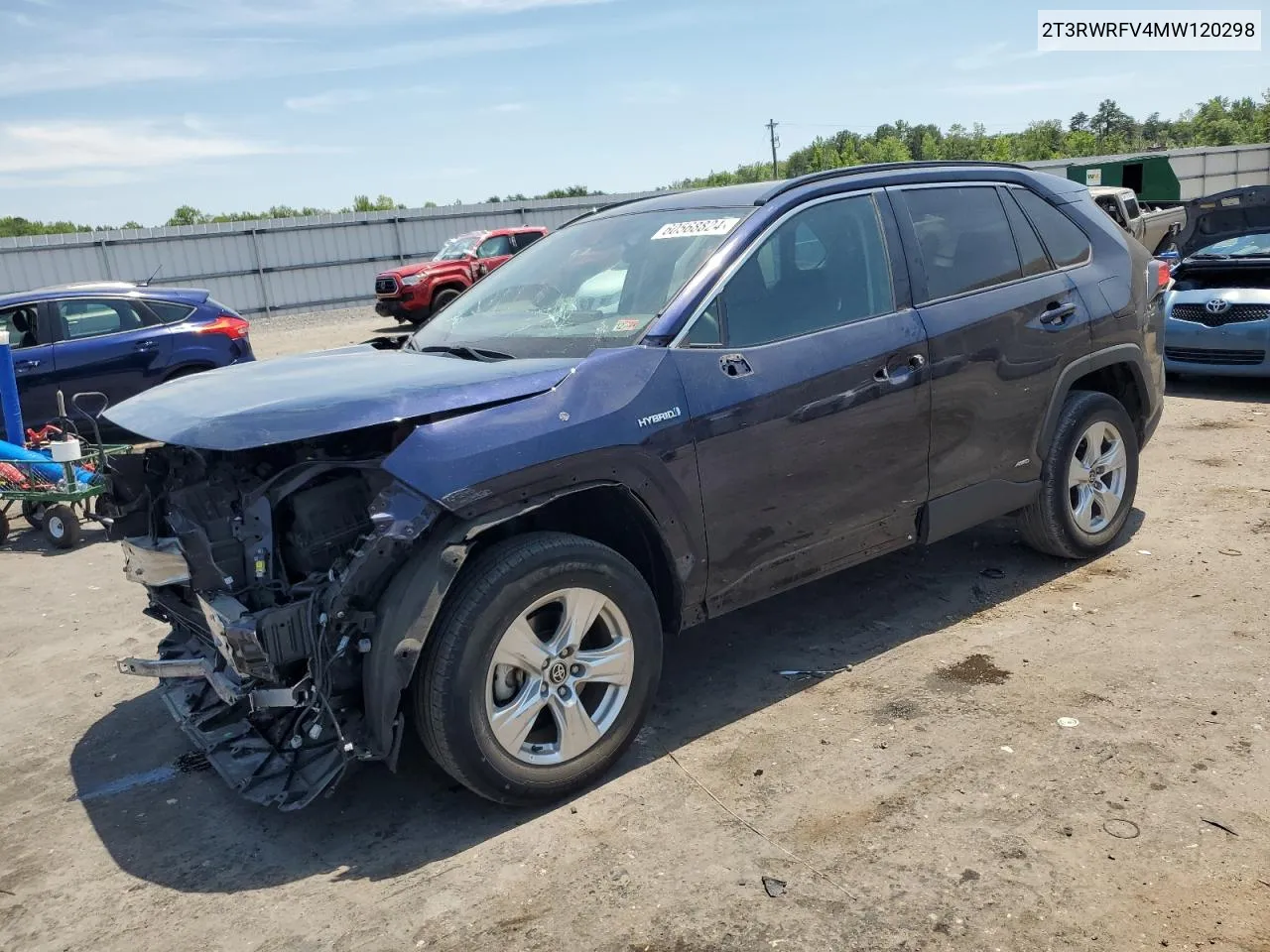 2021 Toyota Rav4 Xle VIN: 2T3RWRFV4MW120298 Lot: 60568824