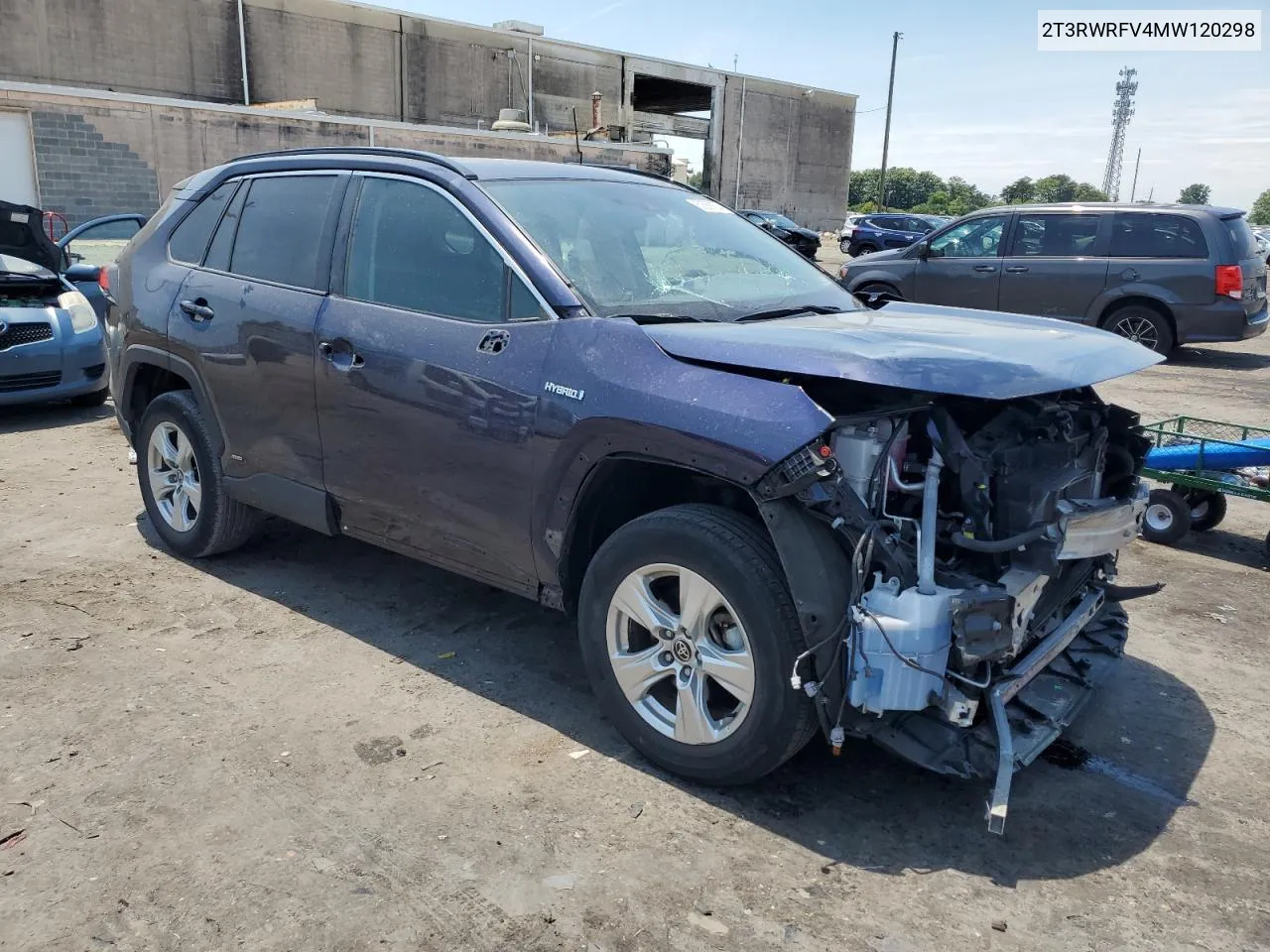 2021 Toyota Rav4 Xle VIN: 2T3RWRFV4MW120298 Lot: 60568824