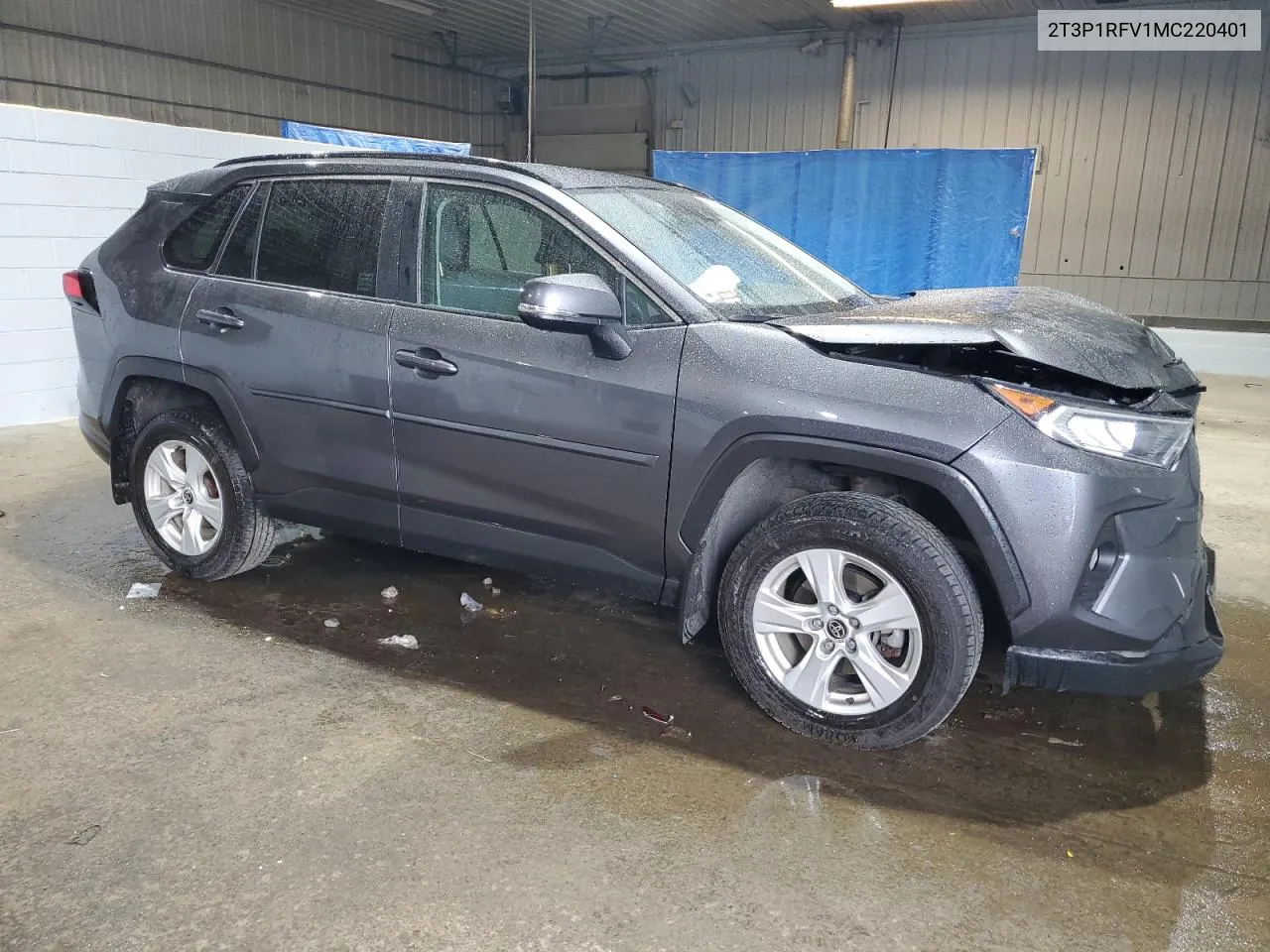 2T3P1RFV1MC220401 2021 Toyota Rav4 Xle