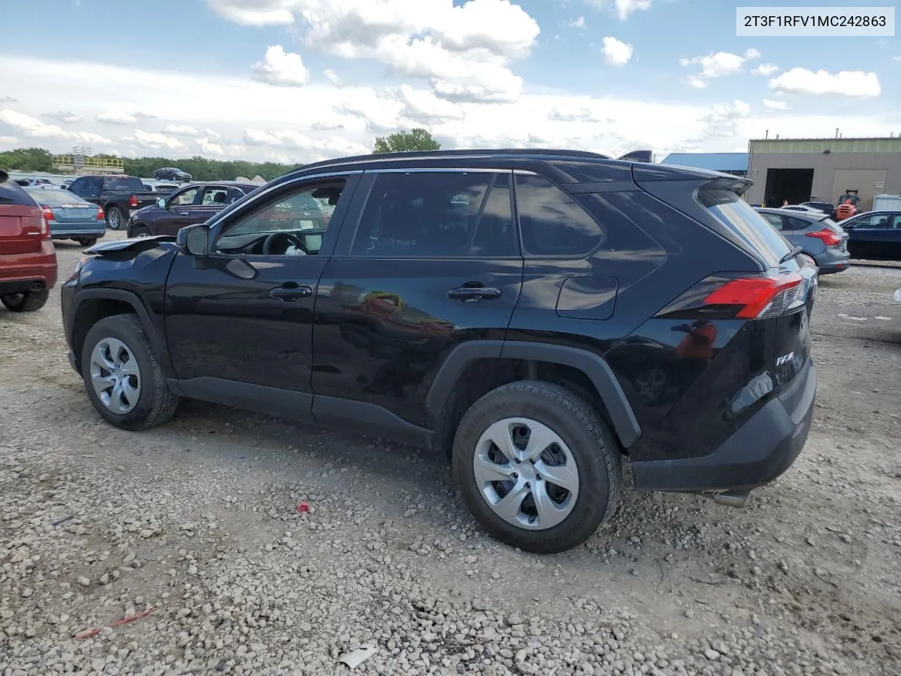 2T3F1RFV1MC242863 2021 Toyota Rav4 Le