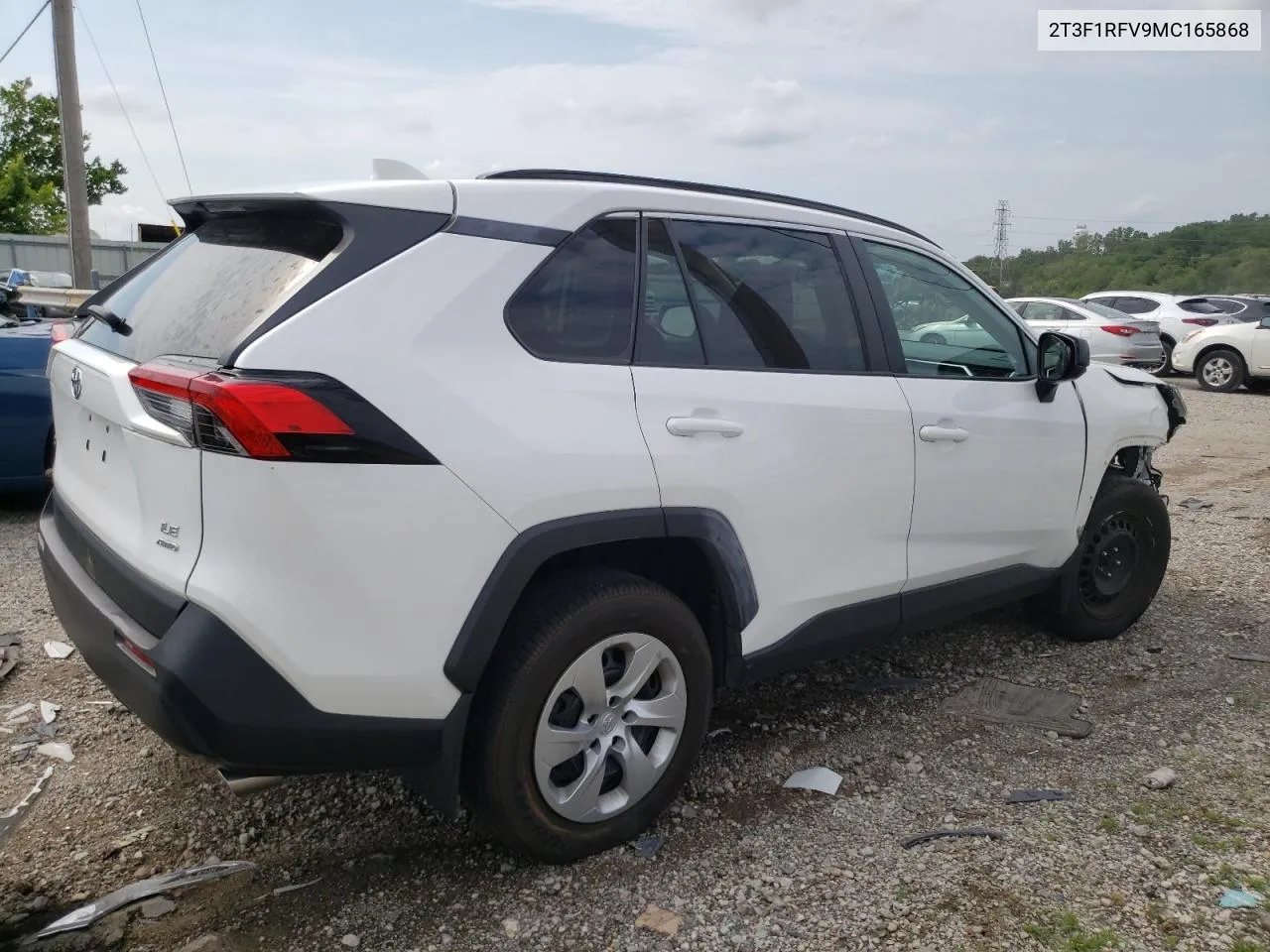 2T3F1RFV9MC165868 2021 Toyota Rav4 Le