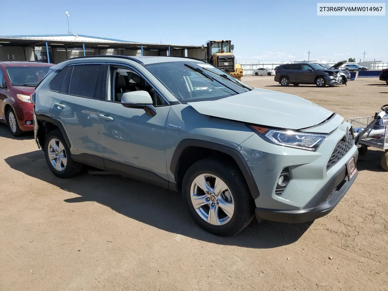 2021 Toyota Rav4 Xle VIN: 2T3R6RFV6MW014967 Lot: 62738364