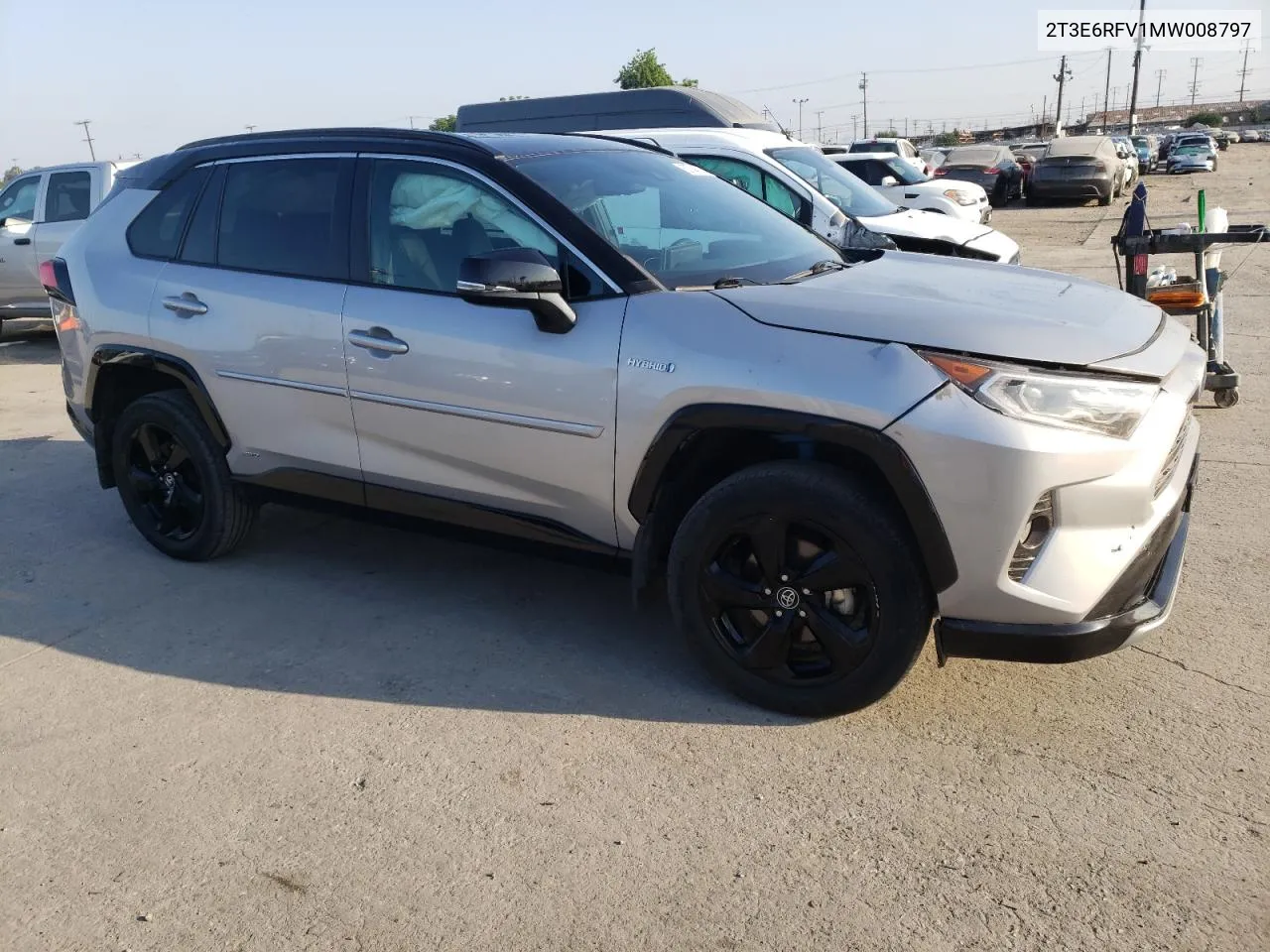 2021 Toyota Rav4 Xse VIN: 2T3E6RFV1MW008797 Lot: 62744504