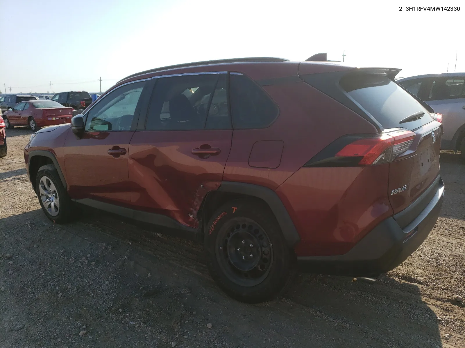 2T3H1RFV4MW142330 2021 Toyota Rav4 Le