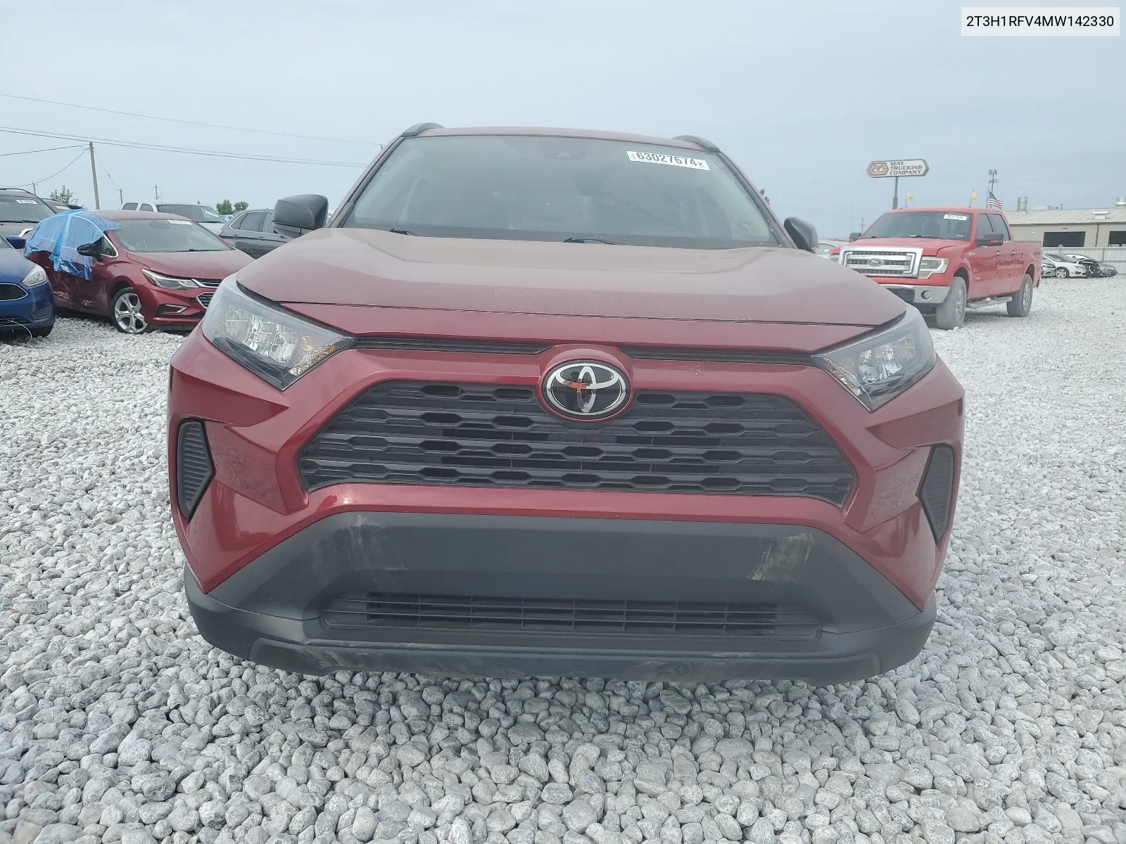 2021 Toyota Rav4 Le VIN: 2T3H1RFV4MW142330 Lot: 63027674