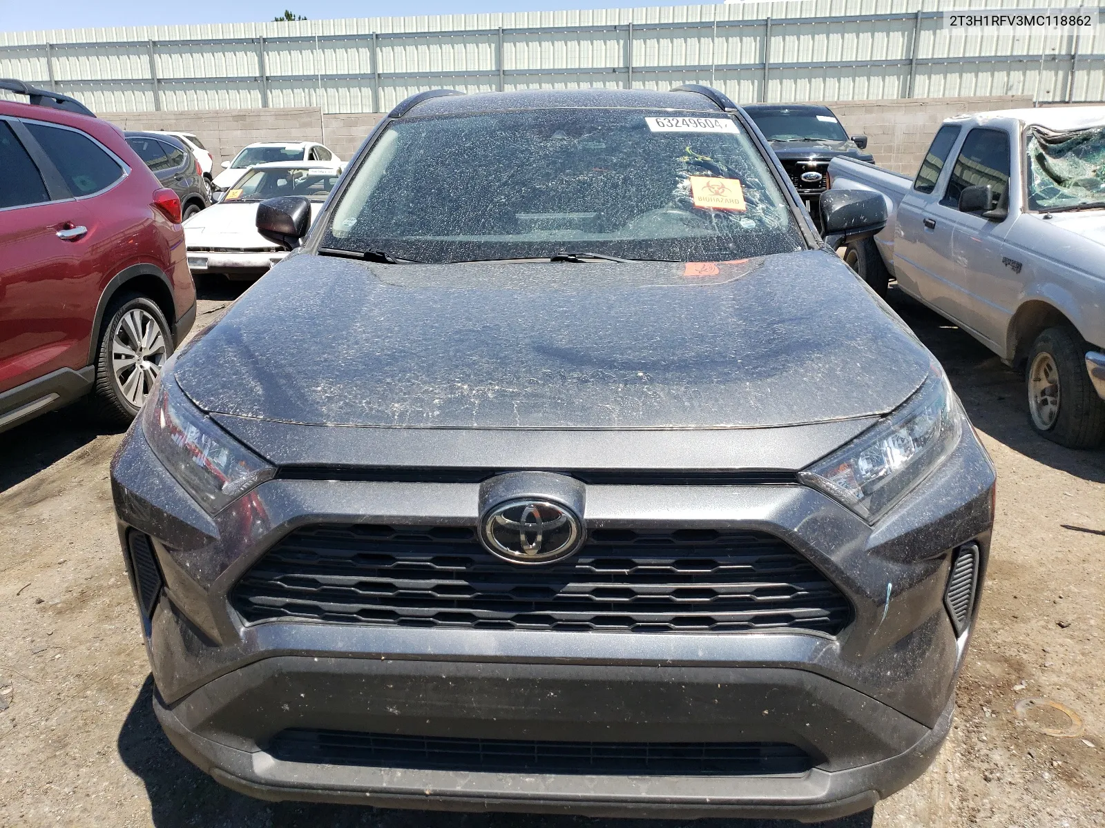 2T3H1RFV3MC118862 2021 Toyota Rav4 Le