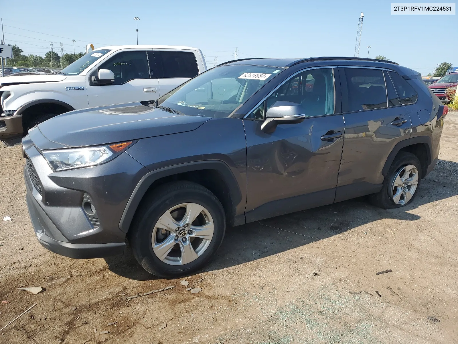 2021 Toyota Rav4 Xle VIN: 2T3P1RFV1MC224531 Lot: 63528084