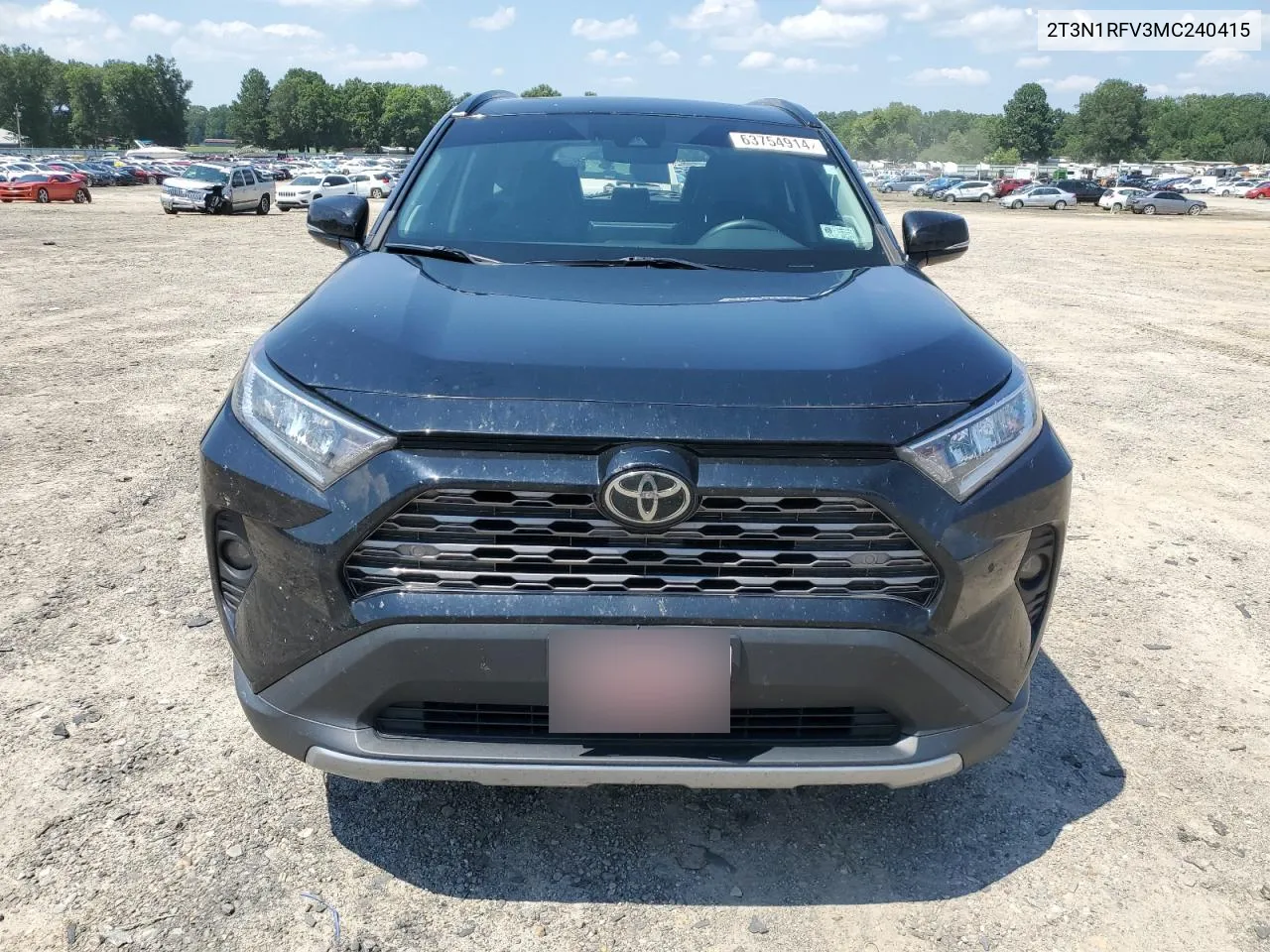 2021 Toyota Rav4 Limited VIN: 2T3N1RFV3MC240415 Lot: 63754914