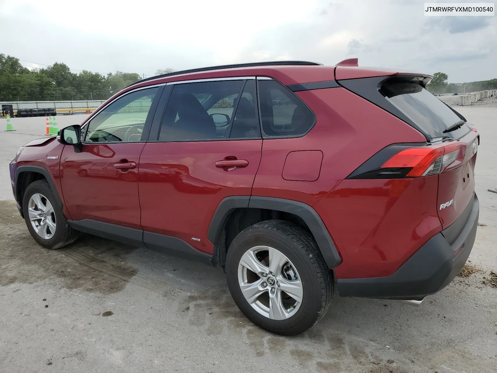 2021 Toyota Rav4 Xle VIN: JTMRWRFVXMD100540 Lot: 63823104