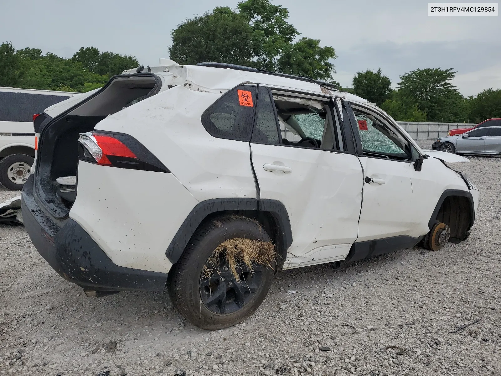 2021 Toyota Rav4 Le VIN: 2T3H1RFV4MC129854 Lot: 63955374