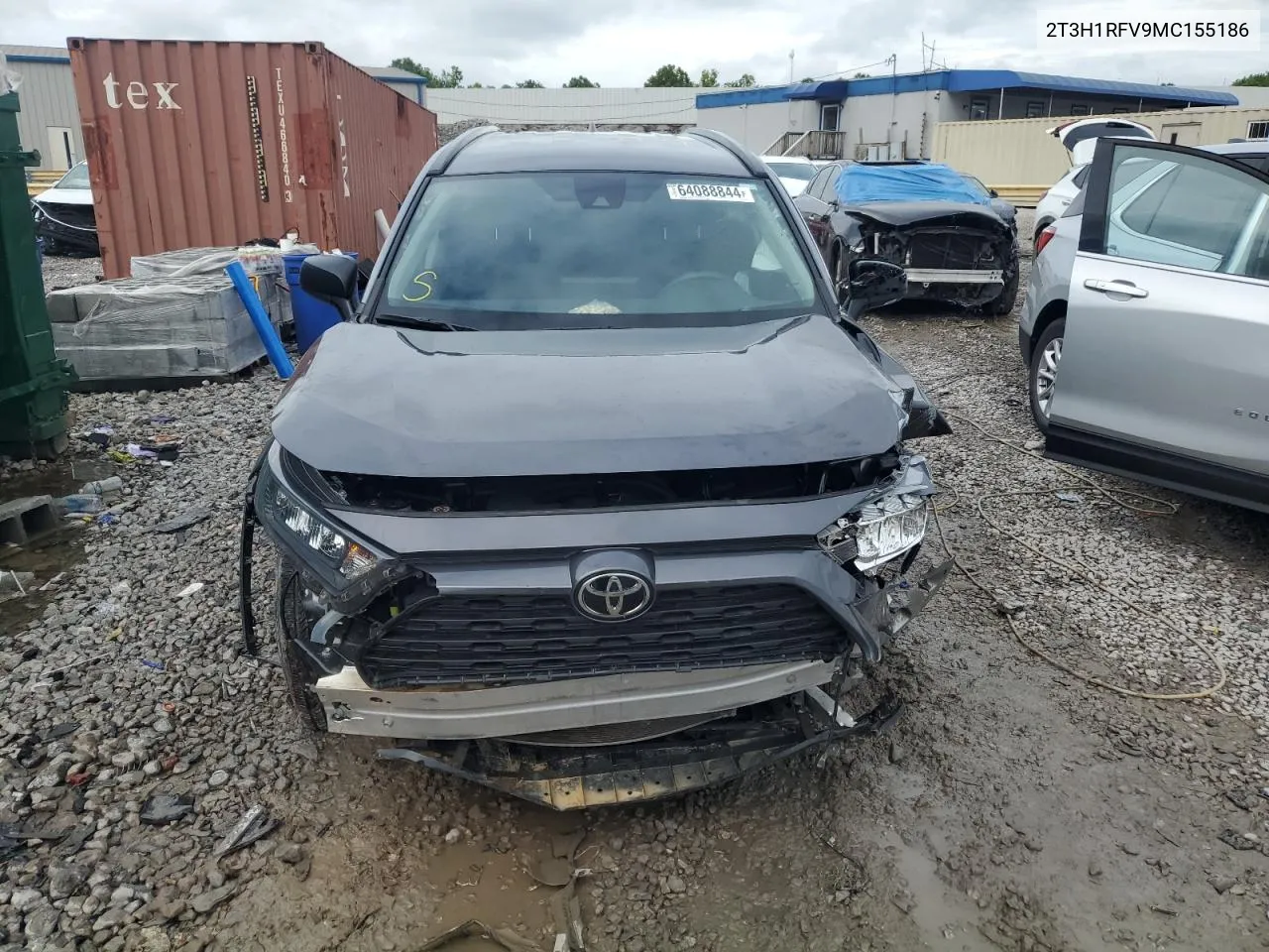 2T3H1RFV9MC155186 2021 Toyota Rav4 Le