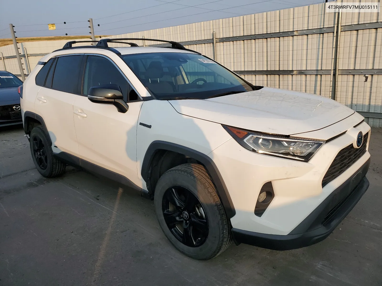 4T3RWRFV7MU015111 2021 Toyota Rav4 Xle