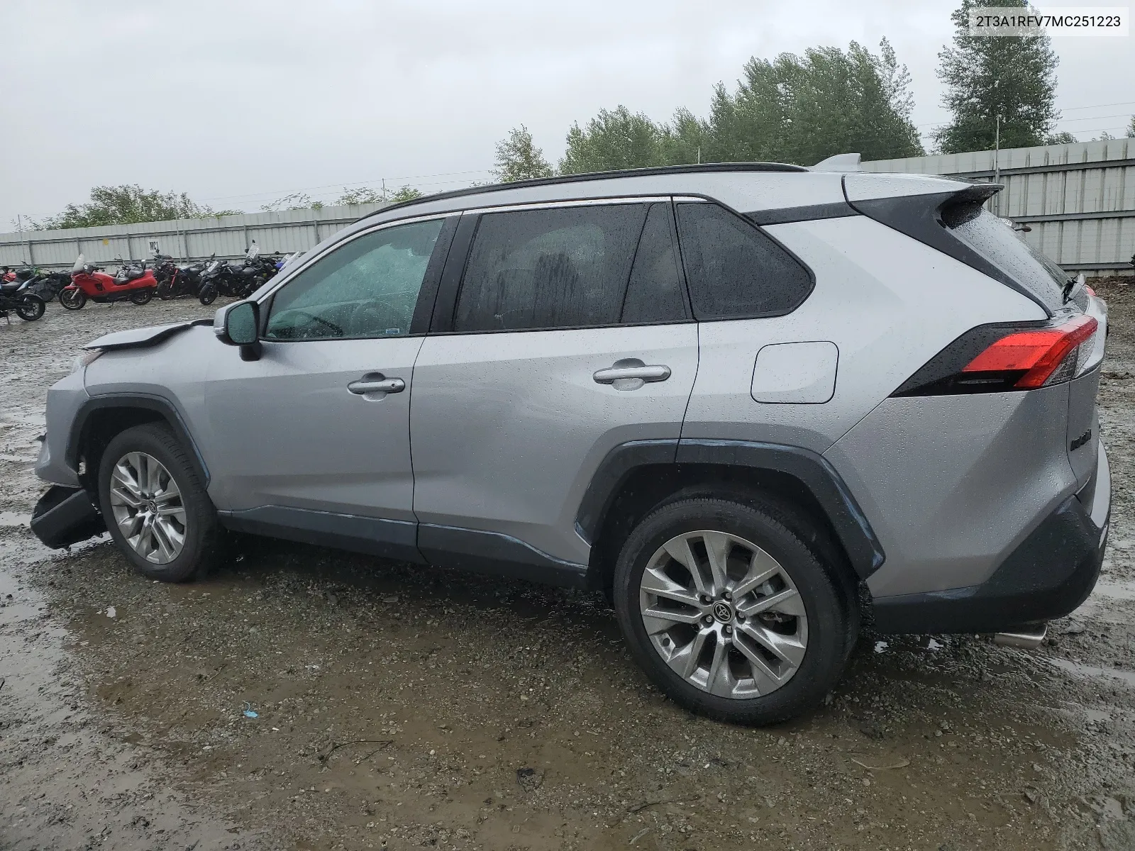 2021 Toyota Rav4 Xle Premium VIN: 2T3A1RFV7MC251223 Lot: 64165924