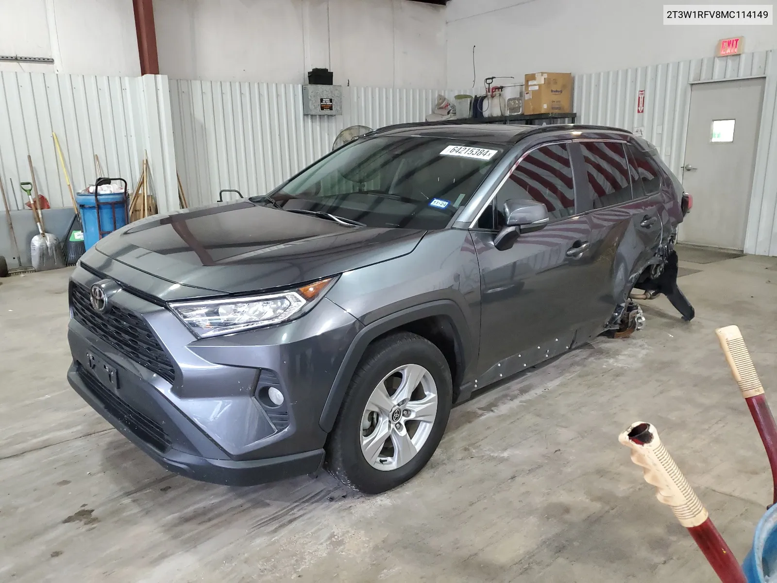 2T3W1RFV8MC114149 2021 Toyota Rav4 Xle