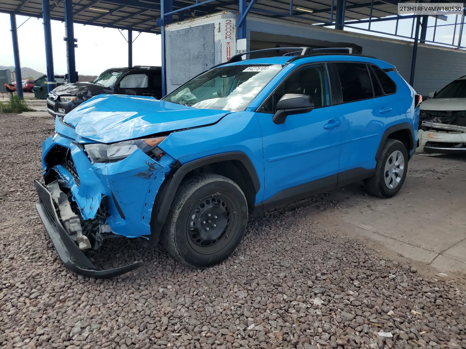 2T3H1RFV4MW180530 2021 Toyota Rav4 Le